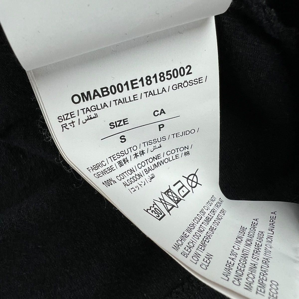 Off-White Off-White 3D Arrows Black Long Sleeve T Shirt Size US S / EU 44-46 / 1 - 5 Thumbnail