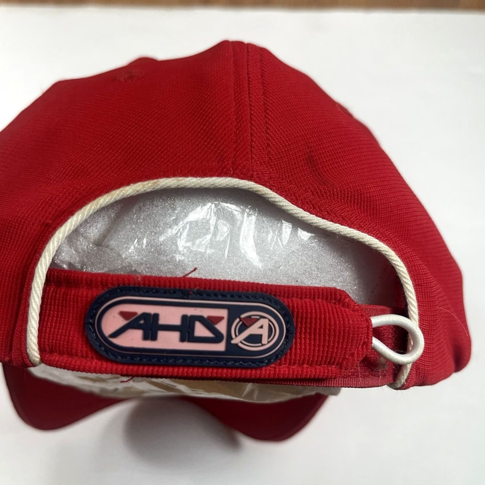 Vintage Ahead Hat Adults Red Classic Cut Adjustable Baseball Cap Size ONE SIZE - 7 Thumbnail