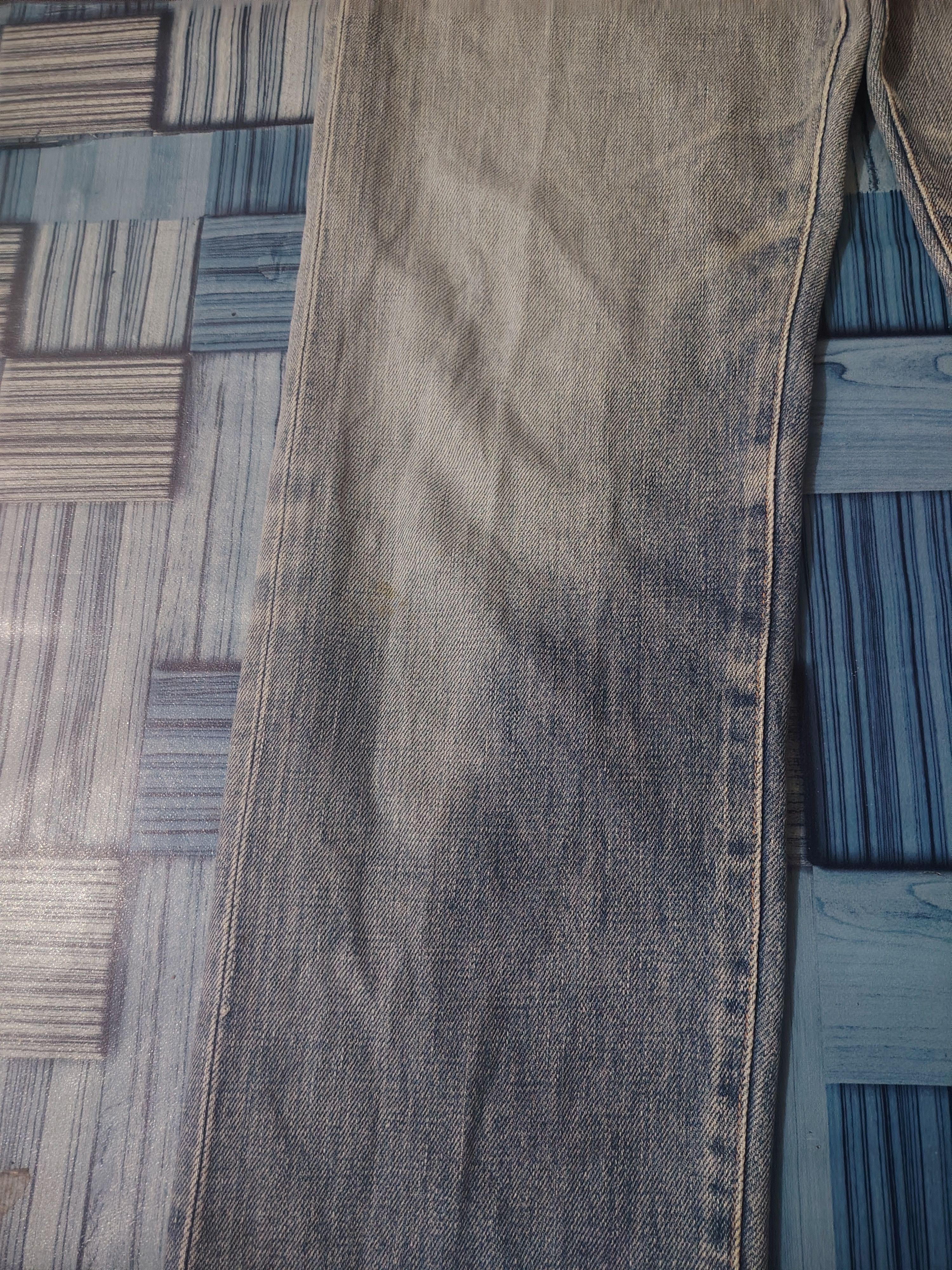 Spellbound Distressed Jeans Spellbound Rare Green line Selvedge Jeans Size US 29 - 9 Thumbnail