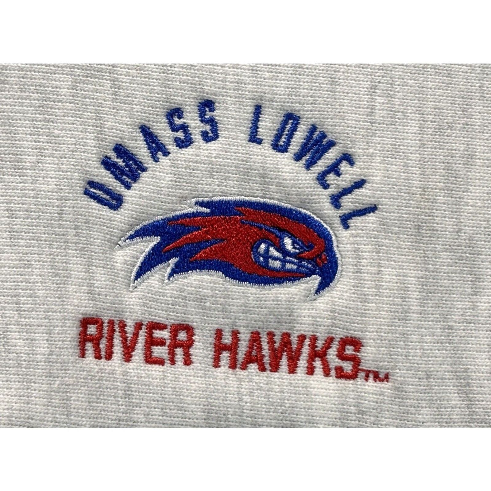 Champion VINTAGE Champion Reverse Weave Sweatshirt UMass Lowell 1/4 Zip Quilted Gray Adult Small Mens Size US S / EU 44-46 / 1 - 4 Thumbnail