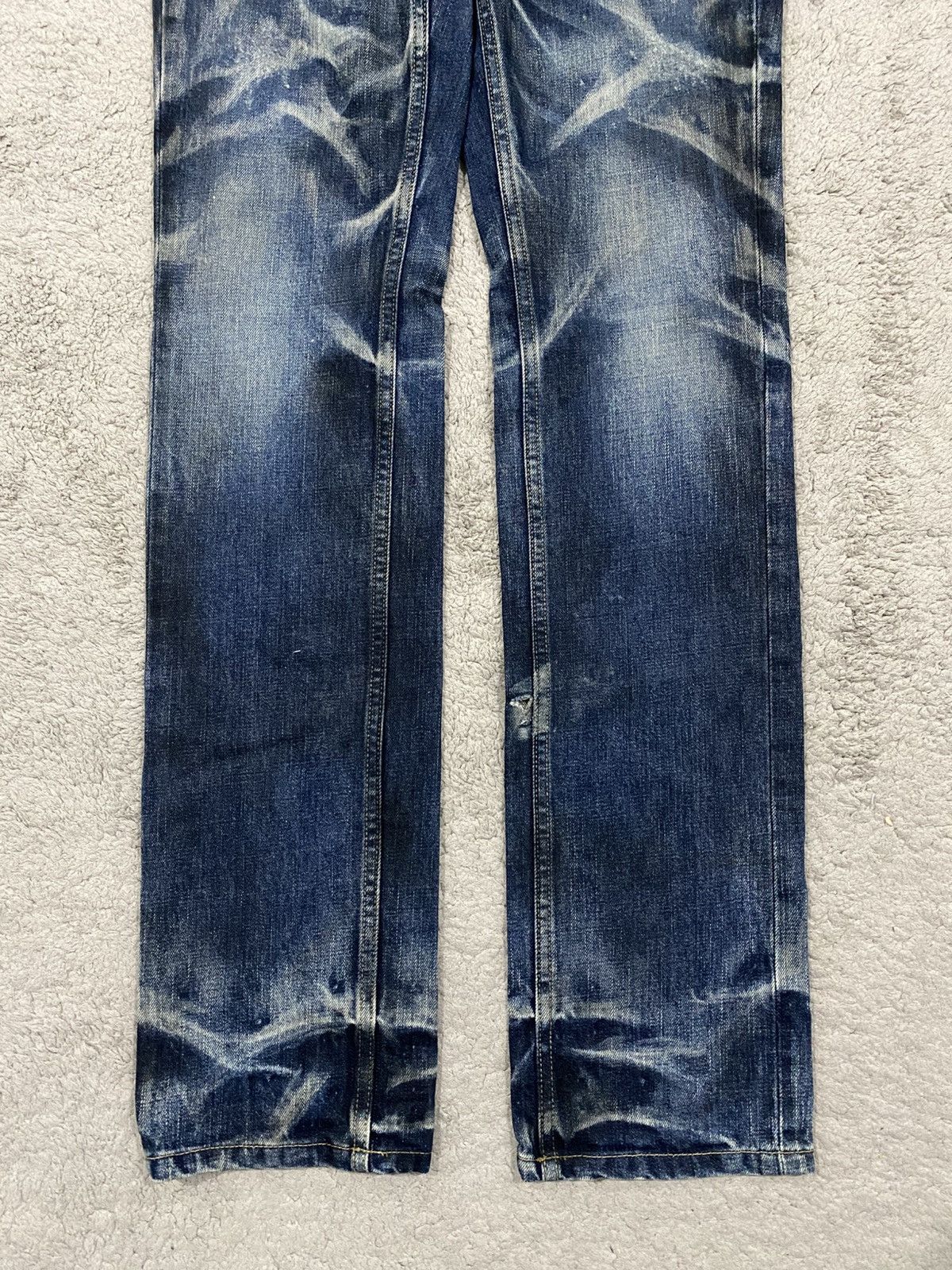 Tornado Mart NEED GONE ‼️ Rattle Trap Distressed Rusty Denim Jeans Punk Size US 31 - 4 Thumbnail