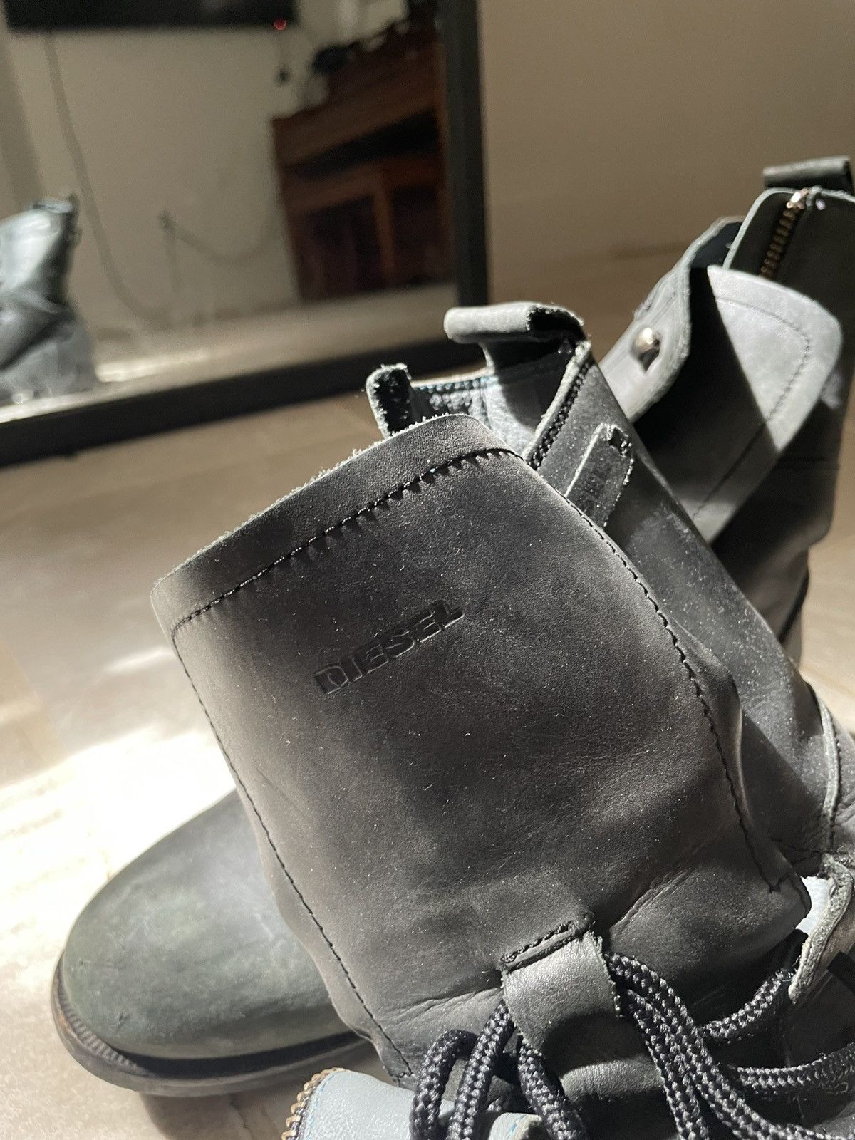 Diesel vintage diesel side-zip boots Size US 9 / EU 42 - 8 Thumbnail