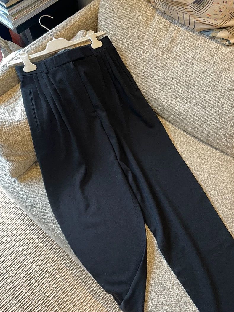 The Row Slim Fit Tailored Trousers