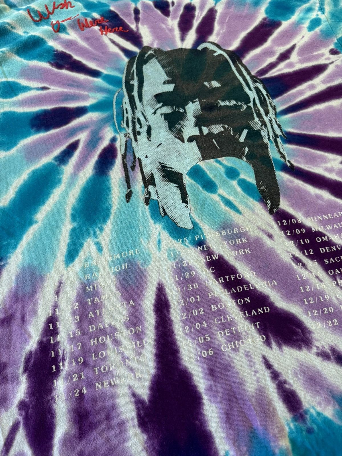 Travis Scott Travis Scott ASTROWORLD Tour Tie Dye Size US XL / EU 56 / 4 - 8 Thumbnail