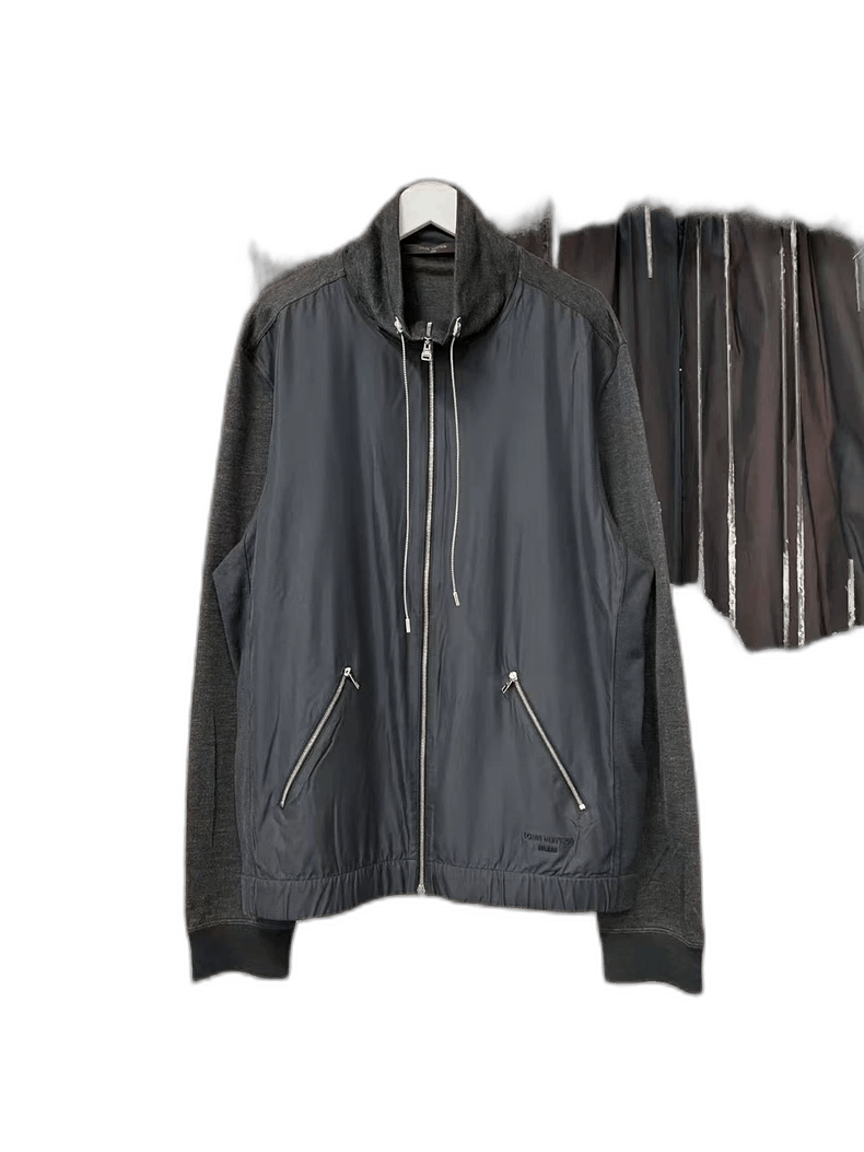 Louis Vuitton Louis Vuitton Zipper Jacket with Panel Details-2506 Size US M / EU 48-50 / 2 - 1 Thumbnail