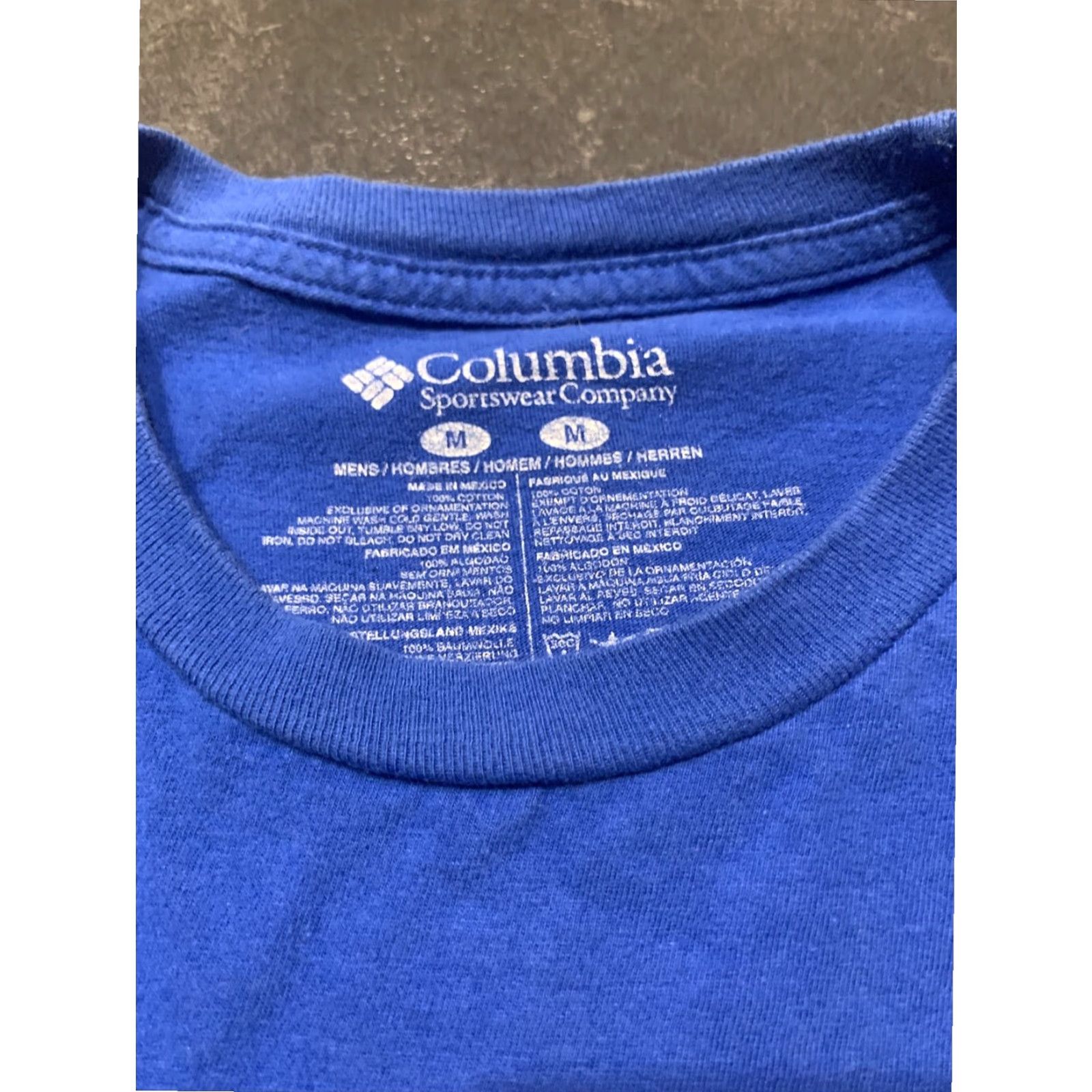 Vintage Columbia PFG Fishing Mens Medium Blue Extra Large XL Size US M / EU 48-50 / 2 - 4 Thumbnail