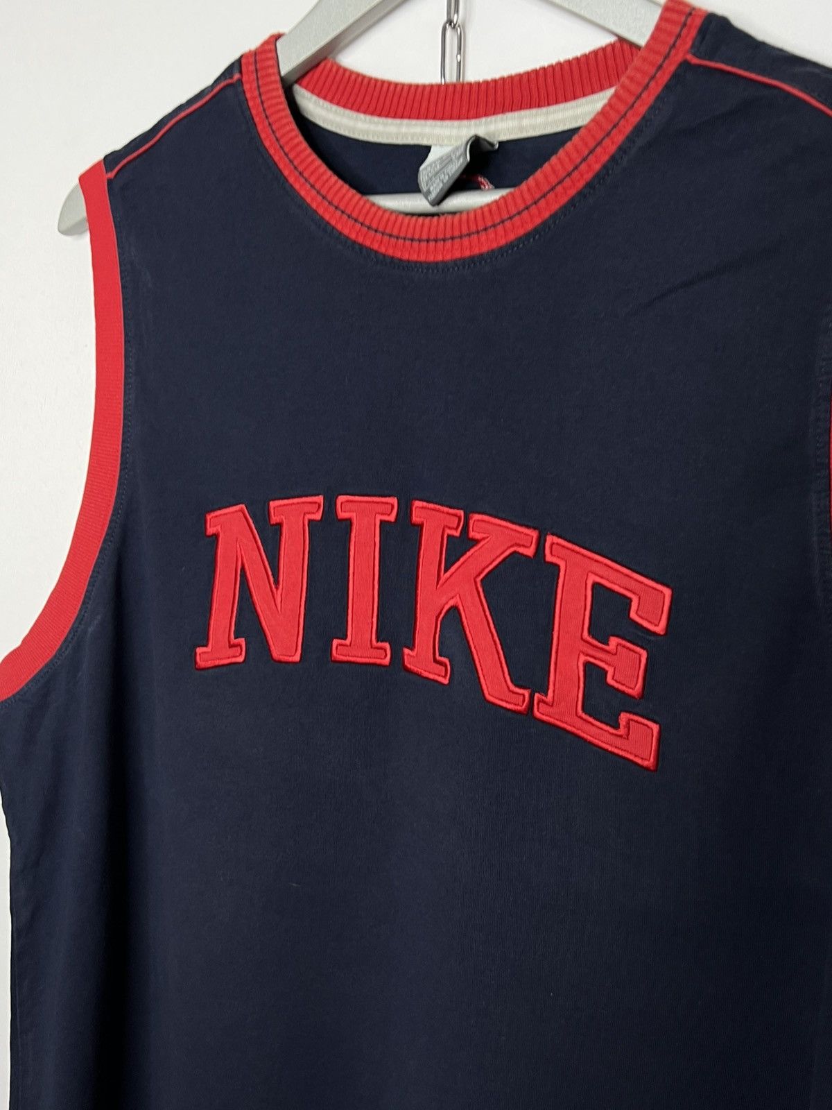 Nike Vintage Nike Big Logo Tee T-Shirt Vest Rare Size US XXL / EU 58 / 5 - 3 Thumbnail