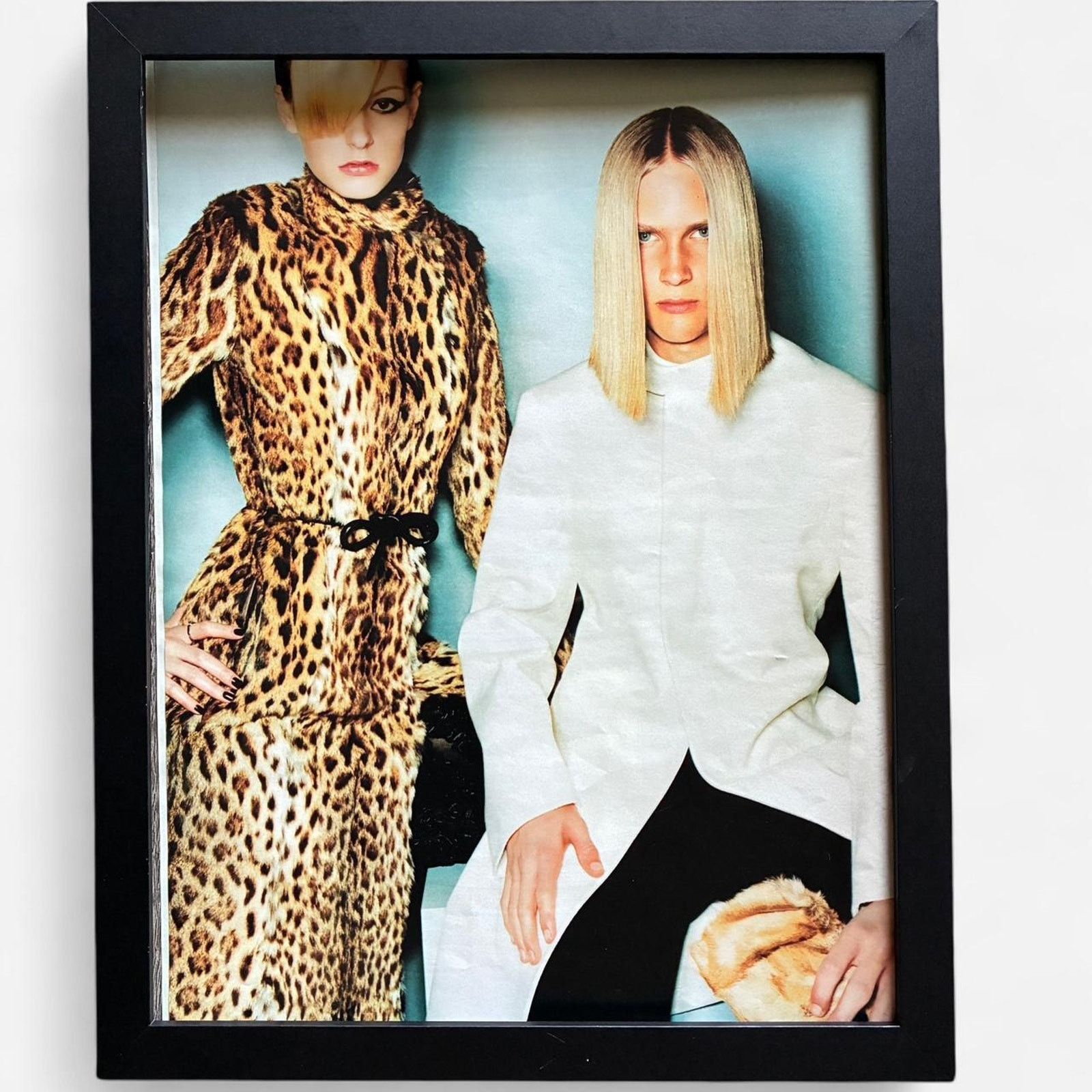 Gucci × Tom Ford × Vintage Gucci AW99 cutout framed poster 9x11 Size ONE SIZE - 1 Thumbnail