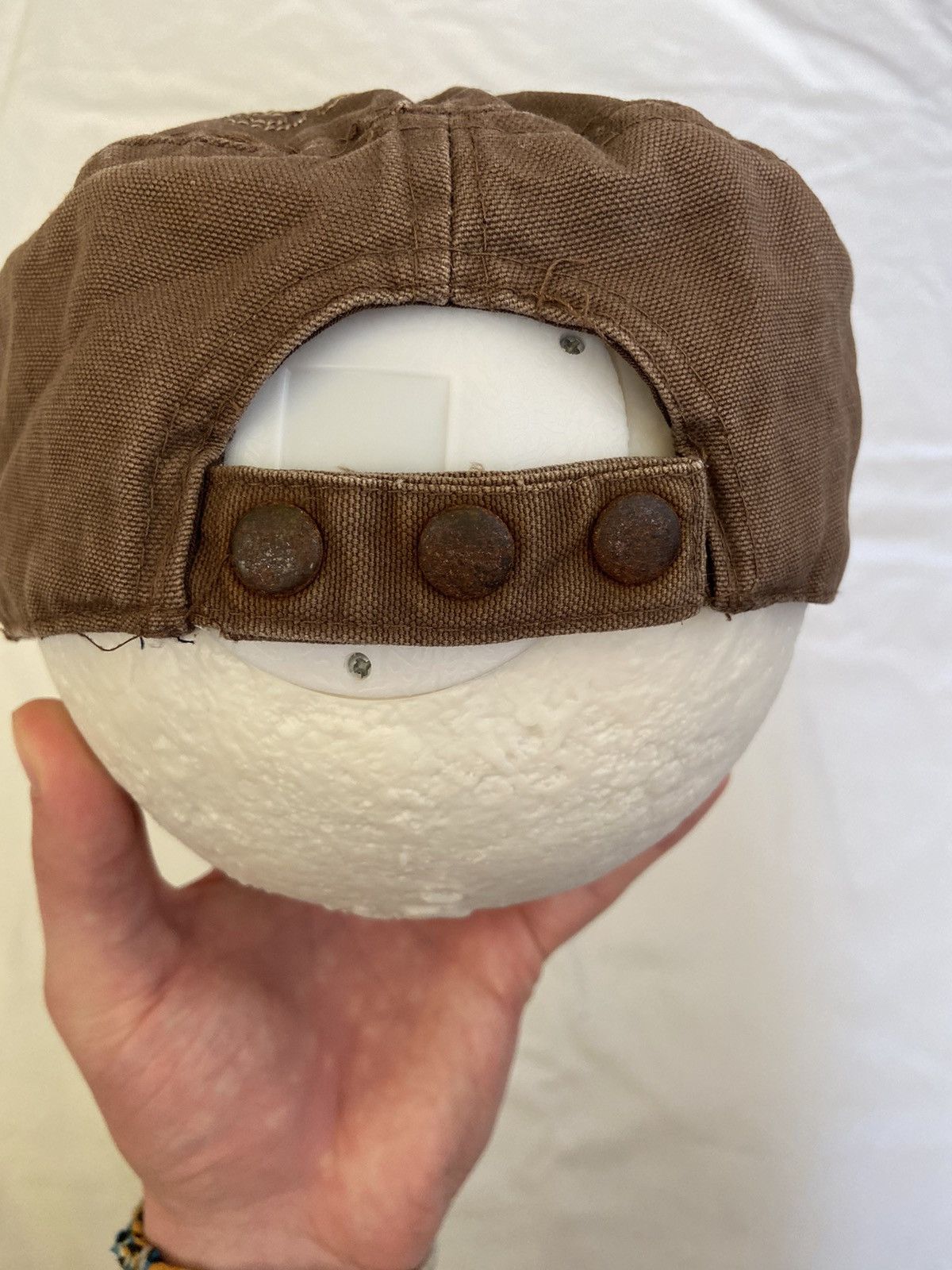 Dolce & Gabbana × Vintage Vintage Dolce & Gabbana Cap Y2K Distressed Rusted Hat Logo Size ONE SIZE - 14 Thumbnail