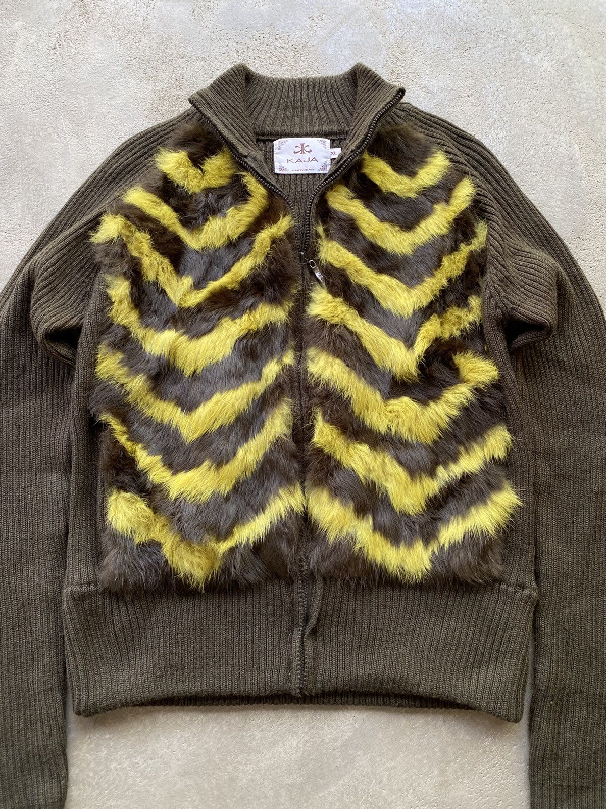 If Six Was Nine × Japanese Brand × Le Grande Bleu (L.G.B.) Kaja Fur Rabbit Hair Knitted Size US M / EU 48-50 / 2 - 2 Thumbnail