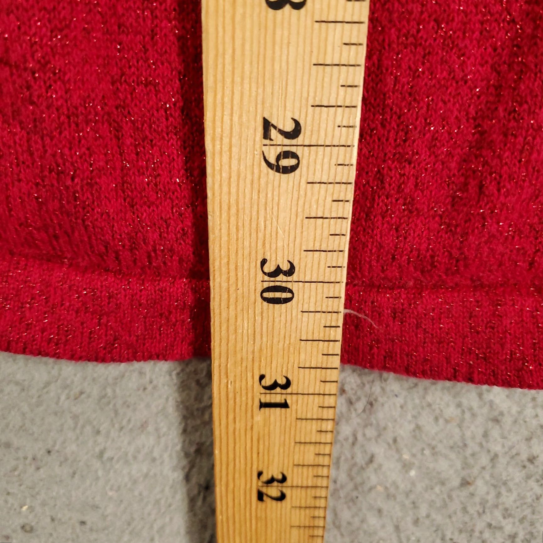 Vintage Catherines Sweater Shirt Womens 2X Dark Pink Cowl Draped Neck Tunic 3/4 Sleeve Knit Lightweight Stretch Size XXL / US 16-18 / IT 52-54 - 3 Thumbnail