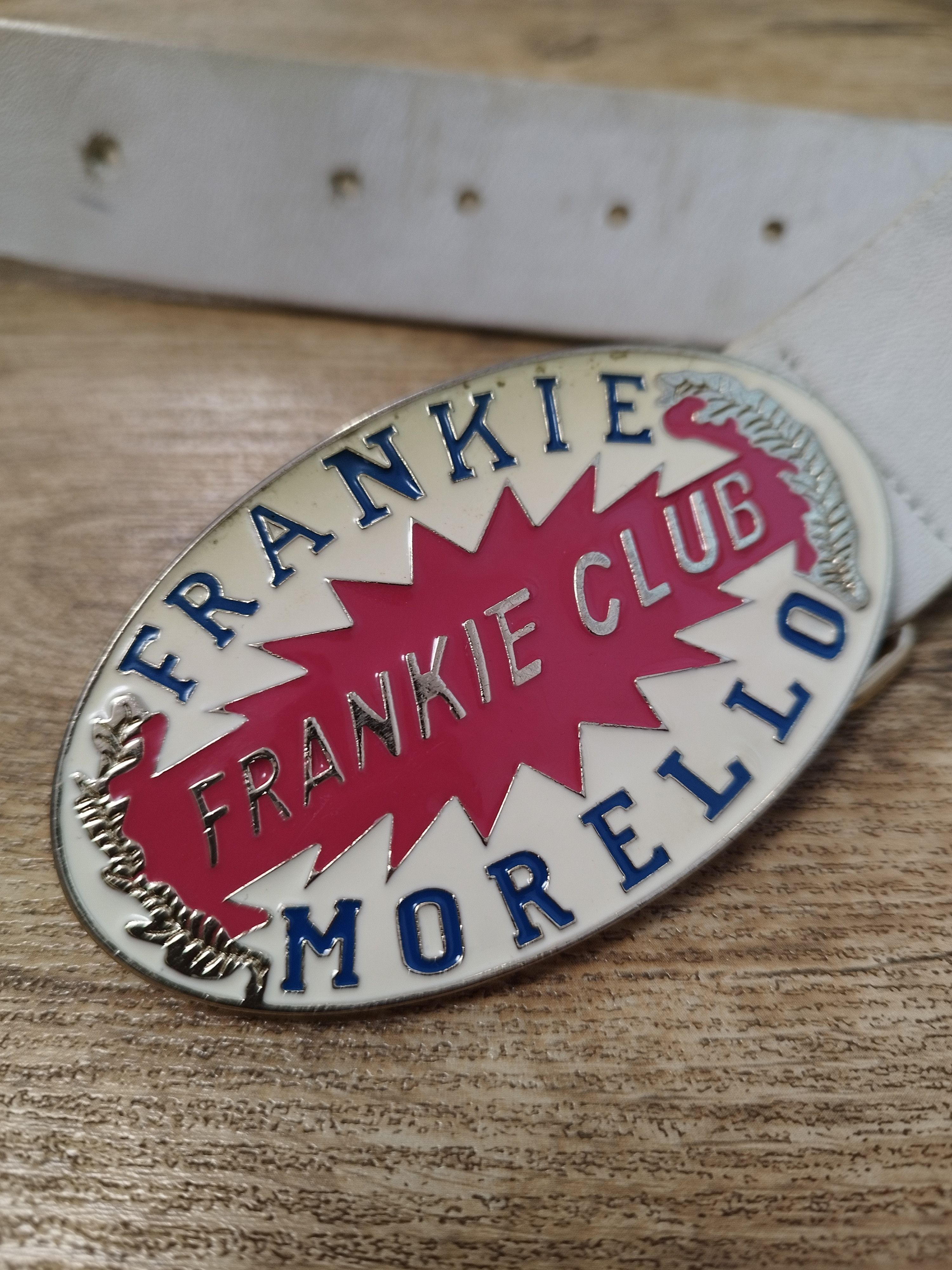 Frankie Morello Vintage Frankie Morello Milan Leather Belt Frankie Club Size ONE SIZE - 6 Thumbnail