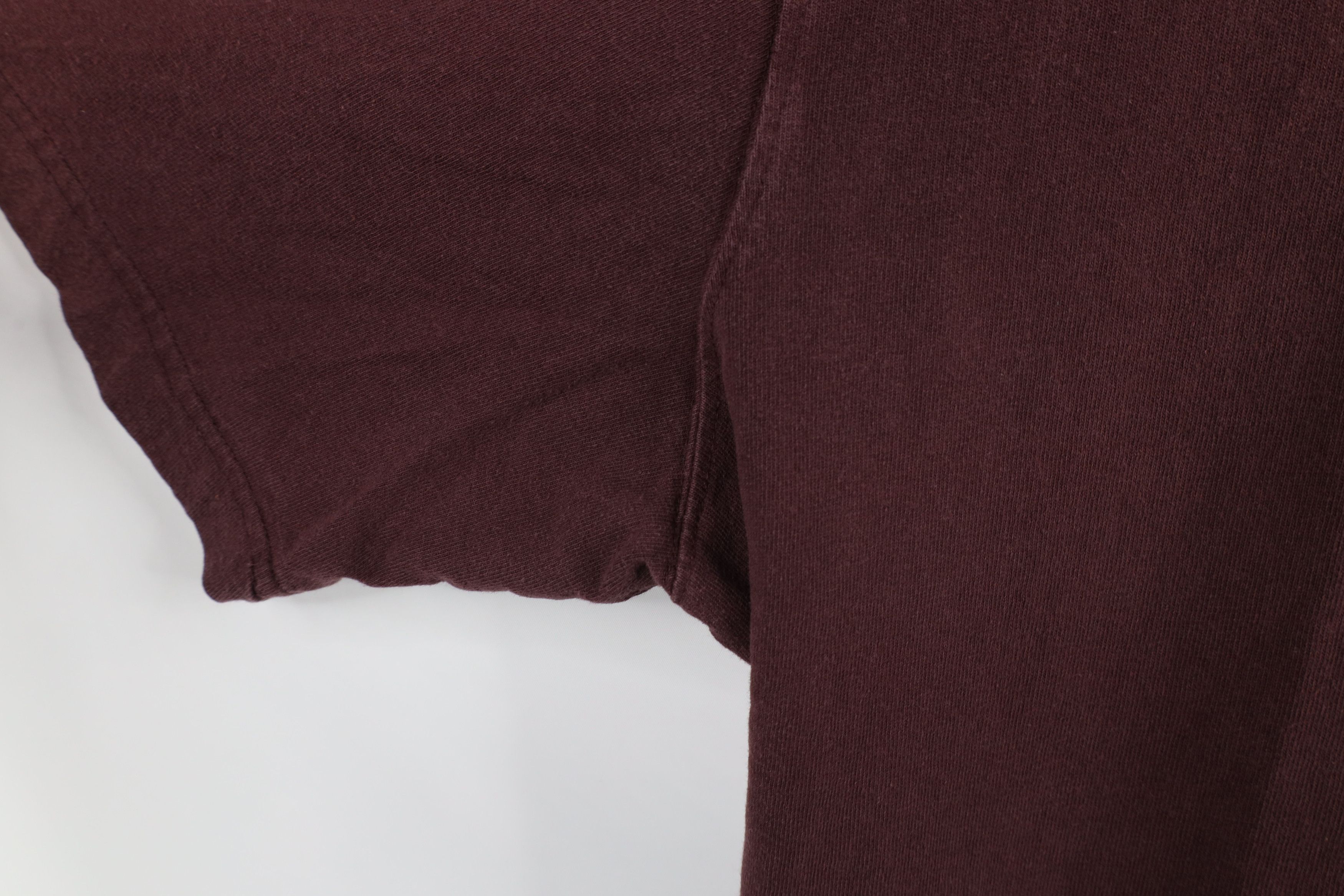 Carhartt × Vintage Vintage Carhartt Spell Short Sleeve Pocket T-Shirt Burgundy Size US XXL / EU 58 / 5 - 9 Thumbnail