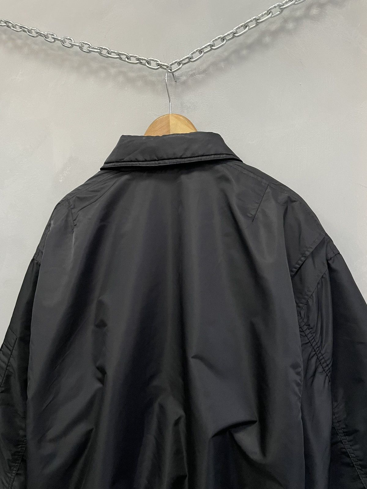 Alpha Industries CWU nylon army bomber jacket balenciaga style y2k Size US XL / EU 56 / 4 - 9 Thumbnail