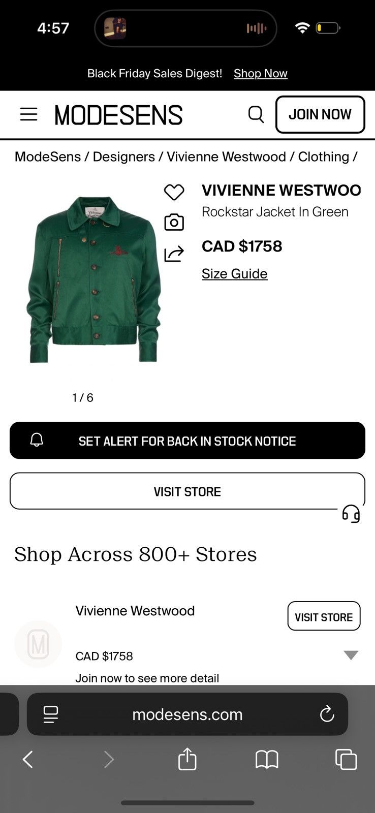 Vivienne Westwood Vivienne Westwood Rockstar Jacket Size US M / EU 48-50 / 2 - 11 Thumbnail