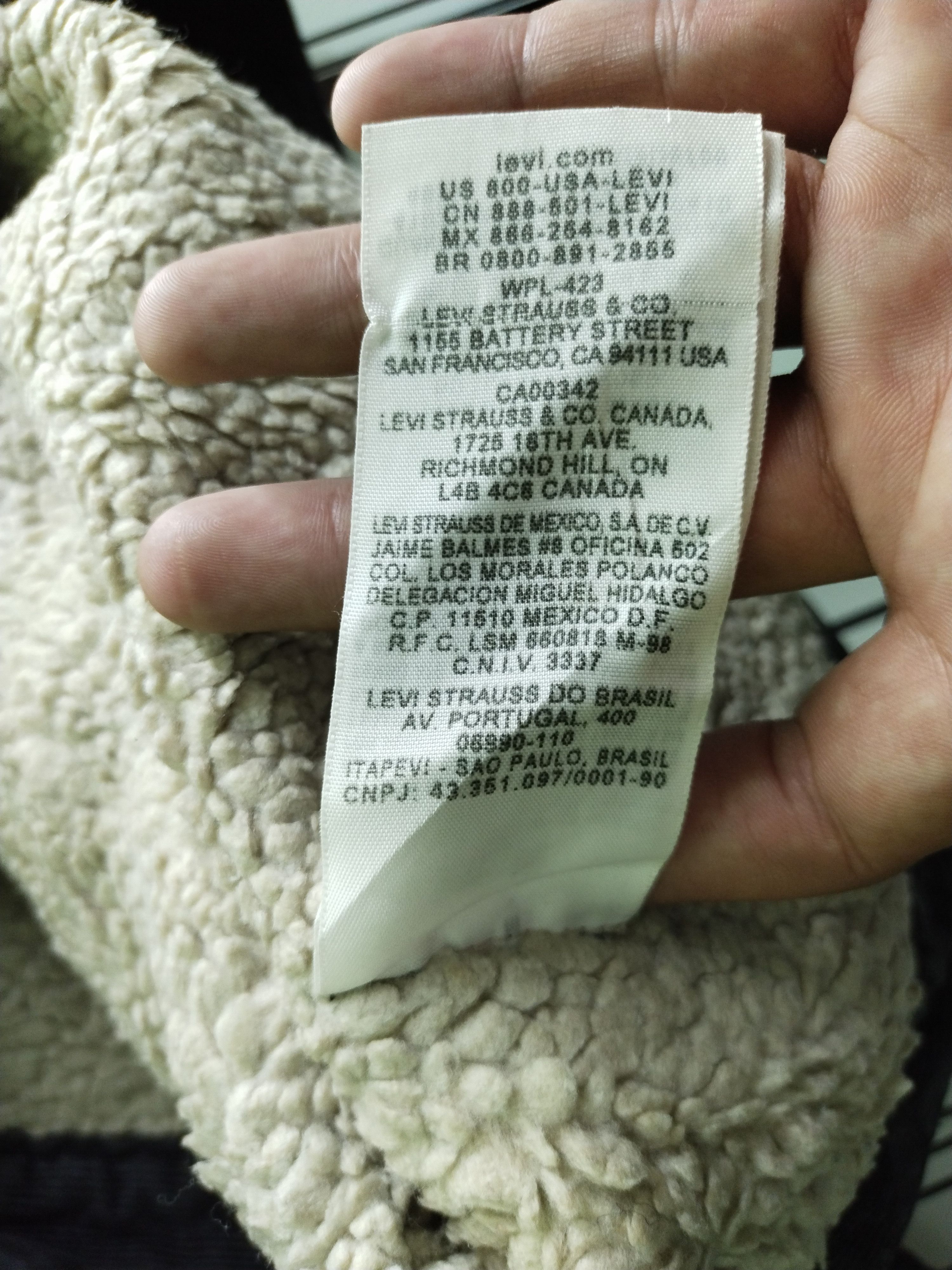 If Six Was Nine × Levi's × Levi's Vintage Clothing Vtg Levi's Sherpa Jacket Size US M / EU 48-50 / 2 - 13 Thumbnail