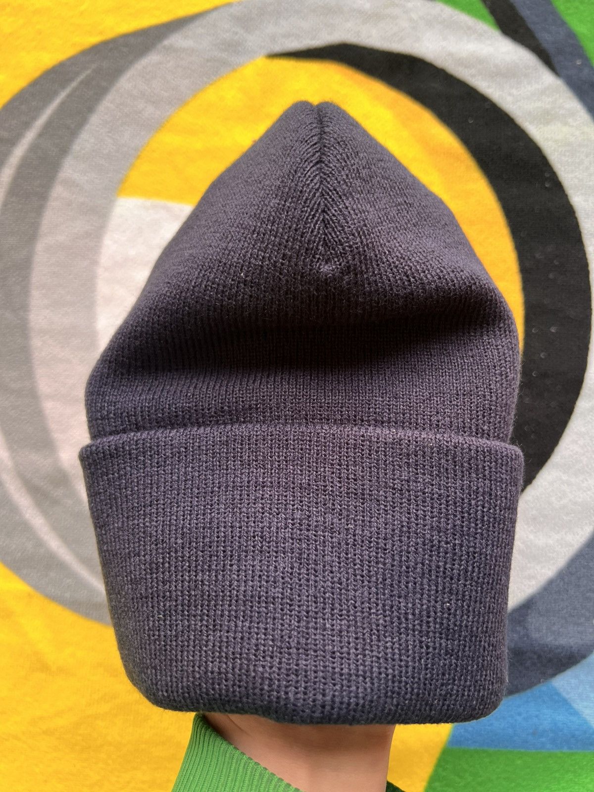 Supreme Supreme x Wu-Tang Clan Beanie Navy yellow hat cap headwear Size ONE SIZE - 9 Thumbnail