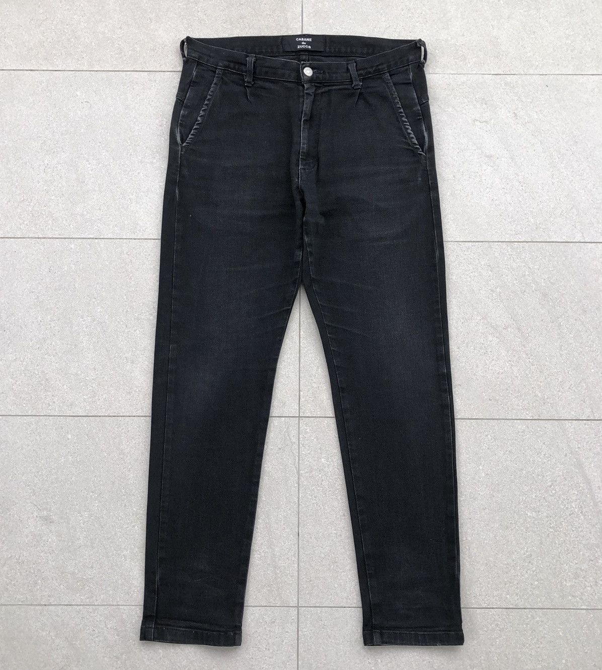 CABANE de ZUCCa Cabane de Zucca Issey Miyake Stretchable Slim Jeans Size US 30 / EU 46 - 5 Thumbnail