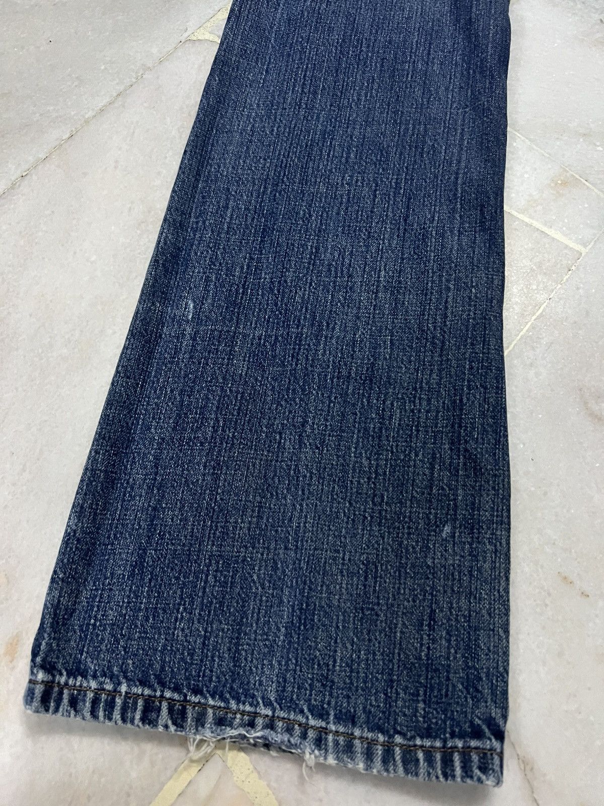 Levi's Vintage Levis 527 Distressed Bootcut Jean Size US 33 - 12 Thumbnail