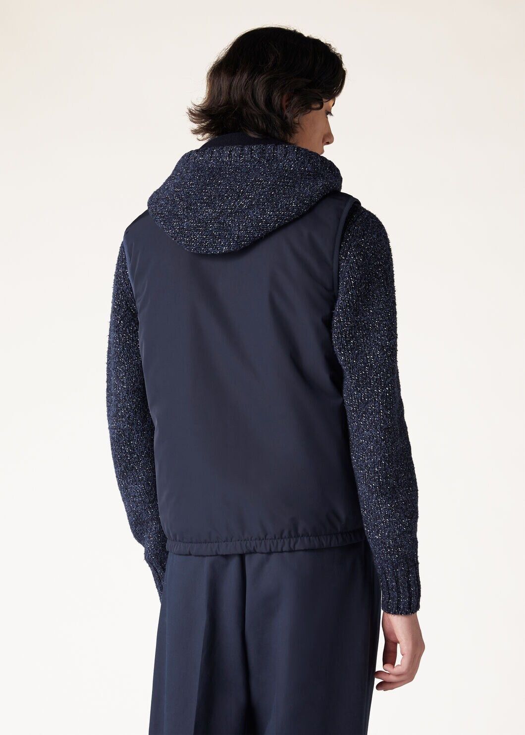 Loro Piana o1w1db10125 FAN9989 Tauri Vest in Navy Blue Size US XXL / EU 58 / 5 - 6 Thumbnail