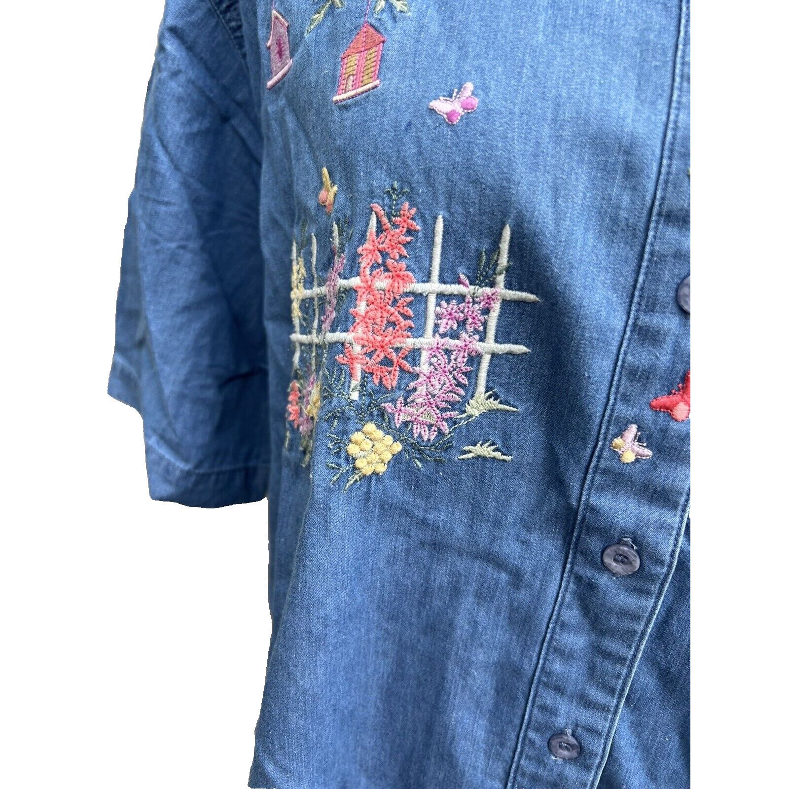 & Other Stories Northern Treasures Size XL Embroidered cotton A000289 Size XL / US 12-14 / IT 48-50 - 2 Thumbnail
