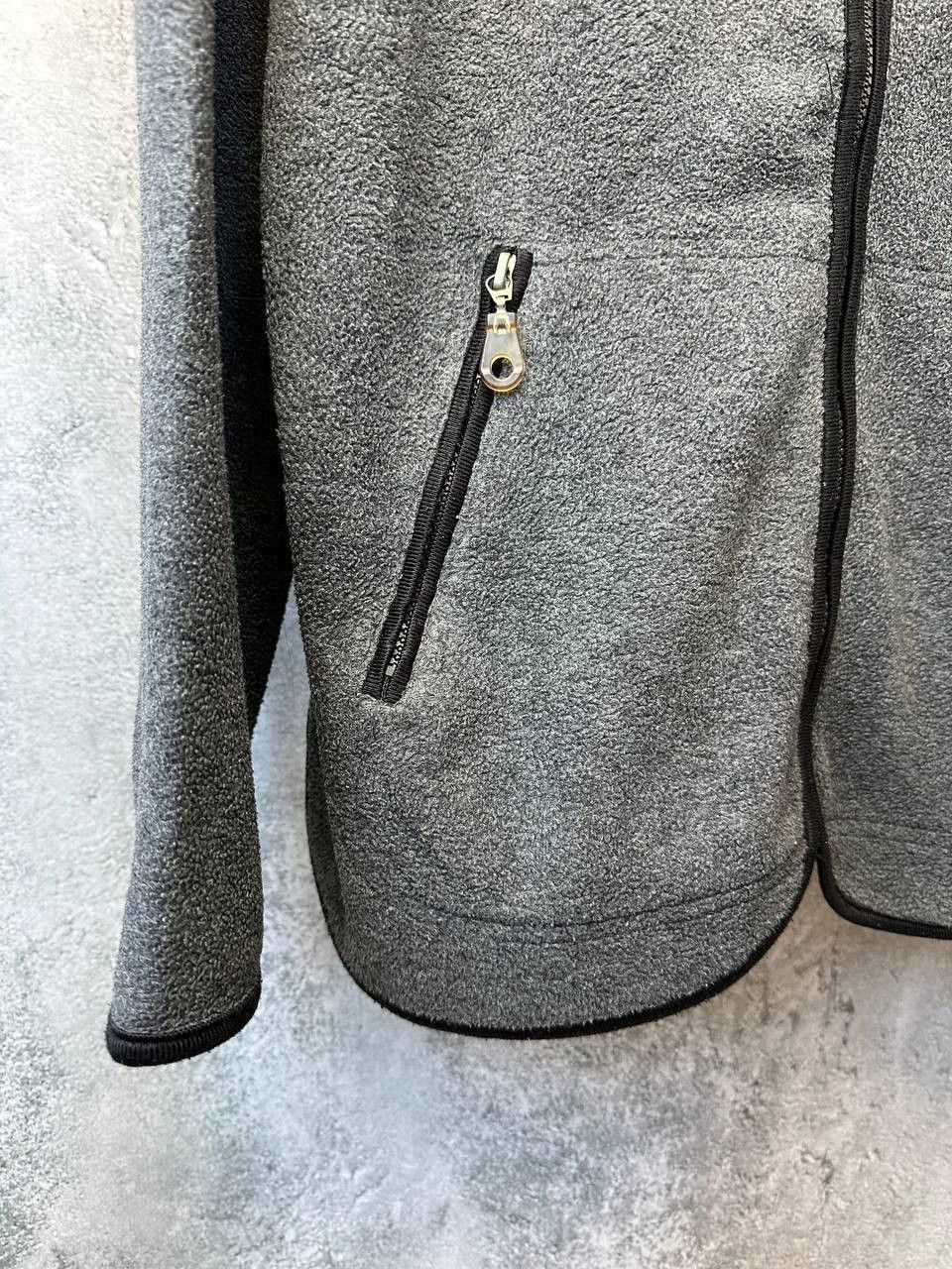 Yves Saint Laurent Yves Saint Laurent Full Zip Fleece Hoodie Gray Vintage Size US L / EU 52-54 / 3 - 7 Thumbnail