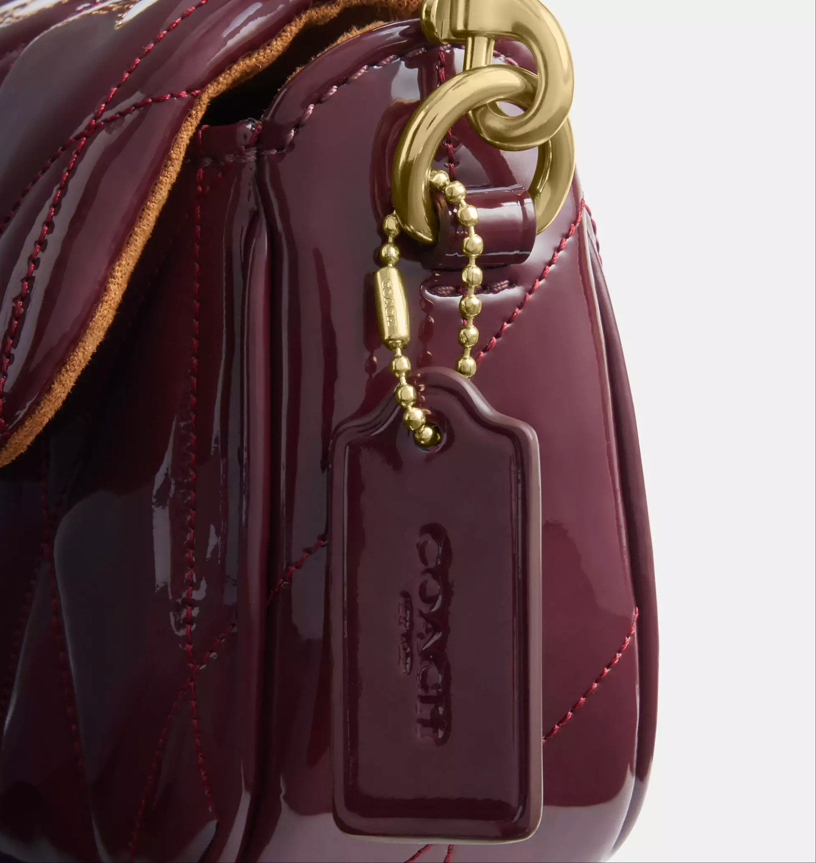 Coach Hailey Flap Bag With Quilting CCE12 Size ONE SIZE - 15 Thumbnail