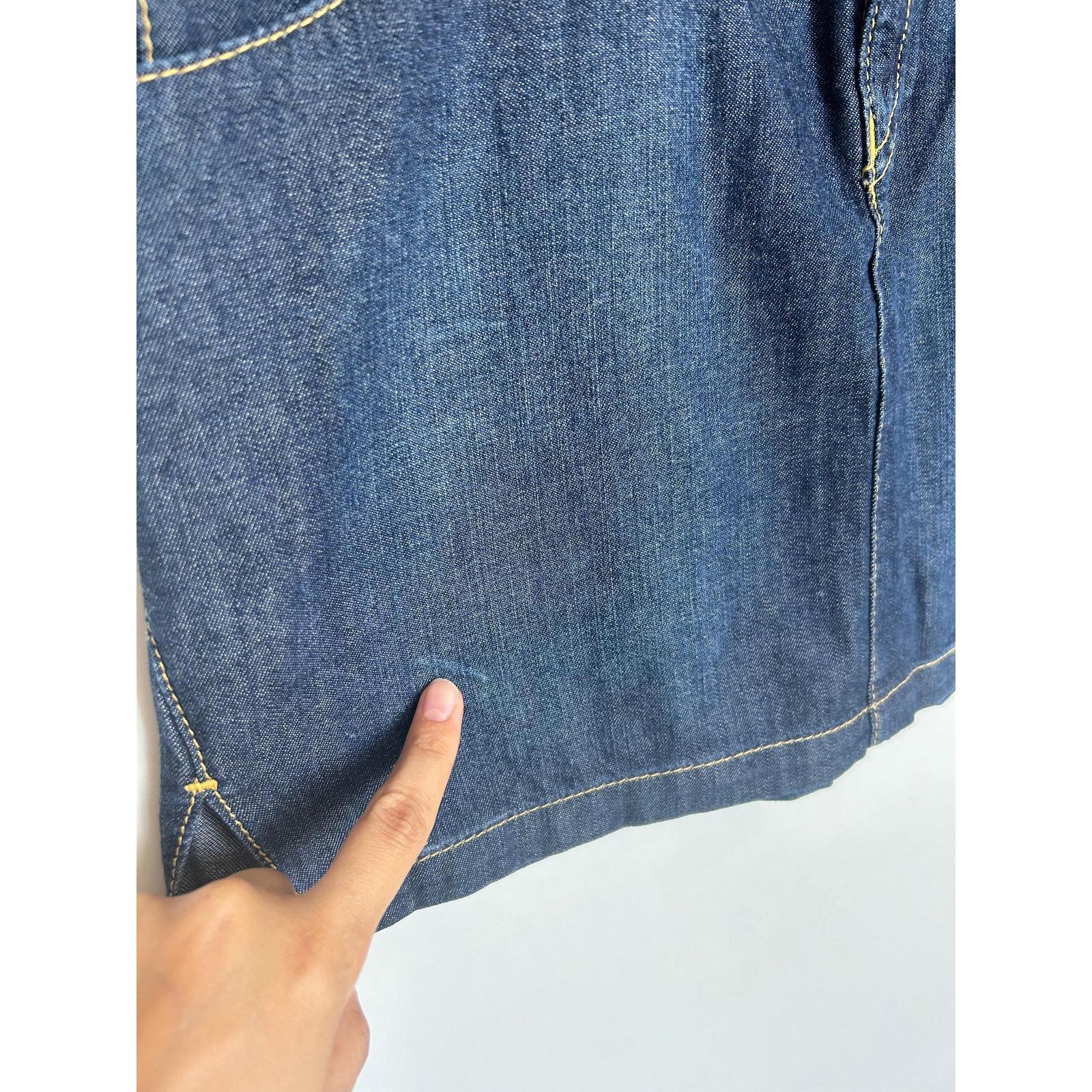 Levi's Vintage Levi’s Mini Skirt 90s Y2K Mid Waist Size 26" / US 2 / IT 38 - 8 Thumbnail