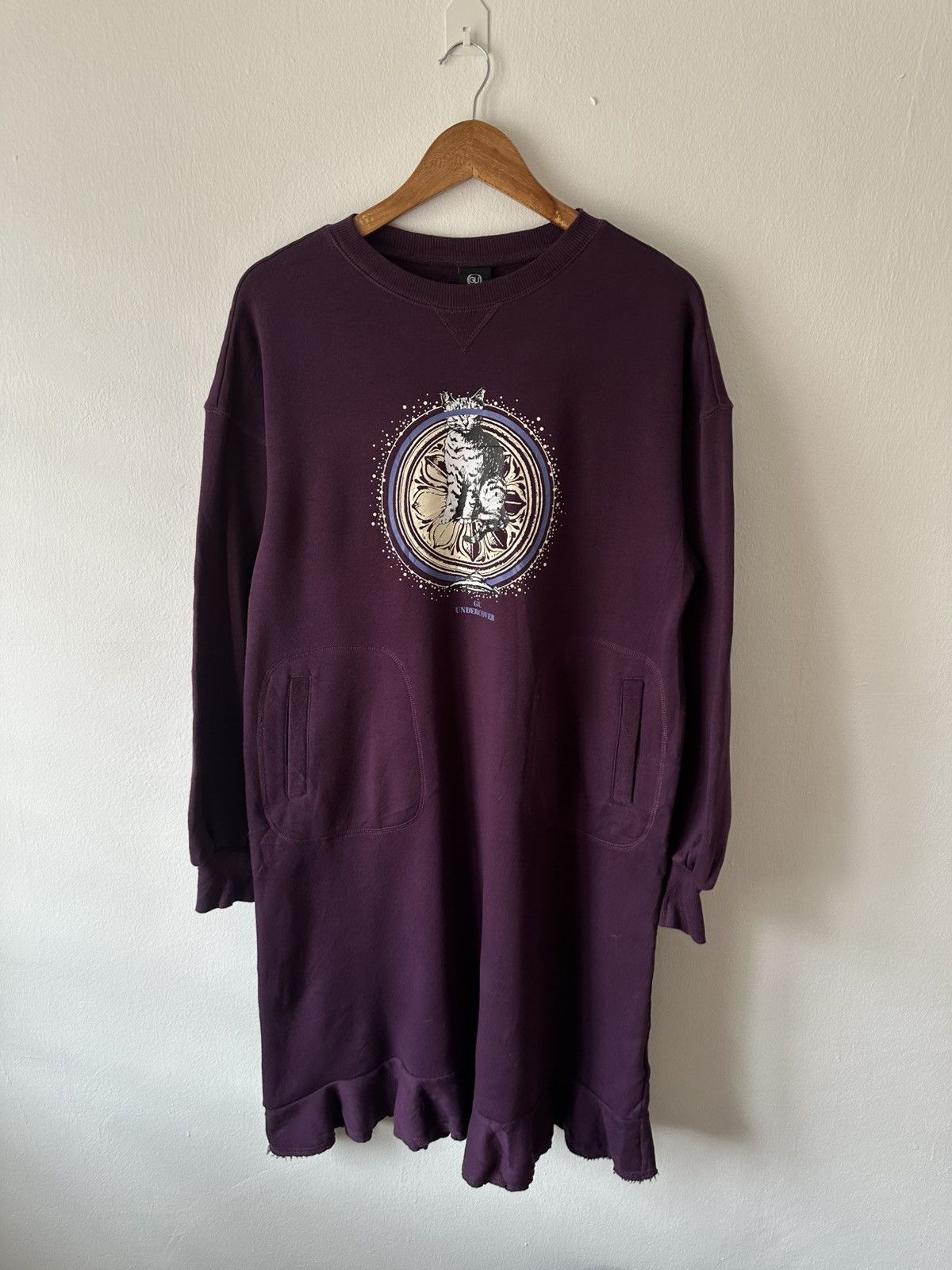GU × Undercover Gu Undercover Space Gothic Cat Dress Size L / US 10 / IT 46 - 1 Thumbnail