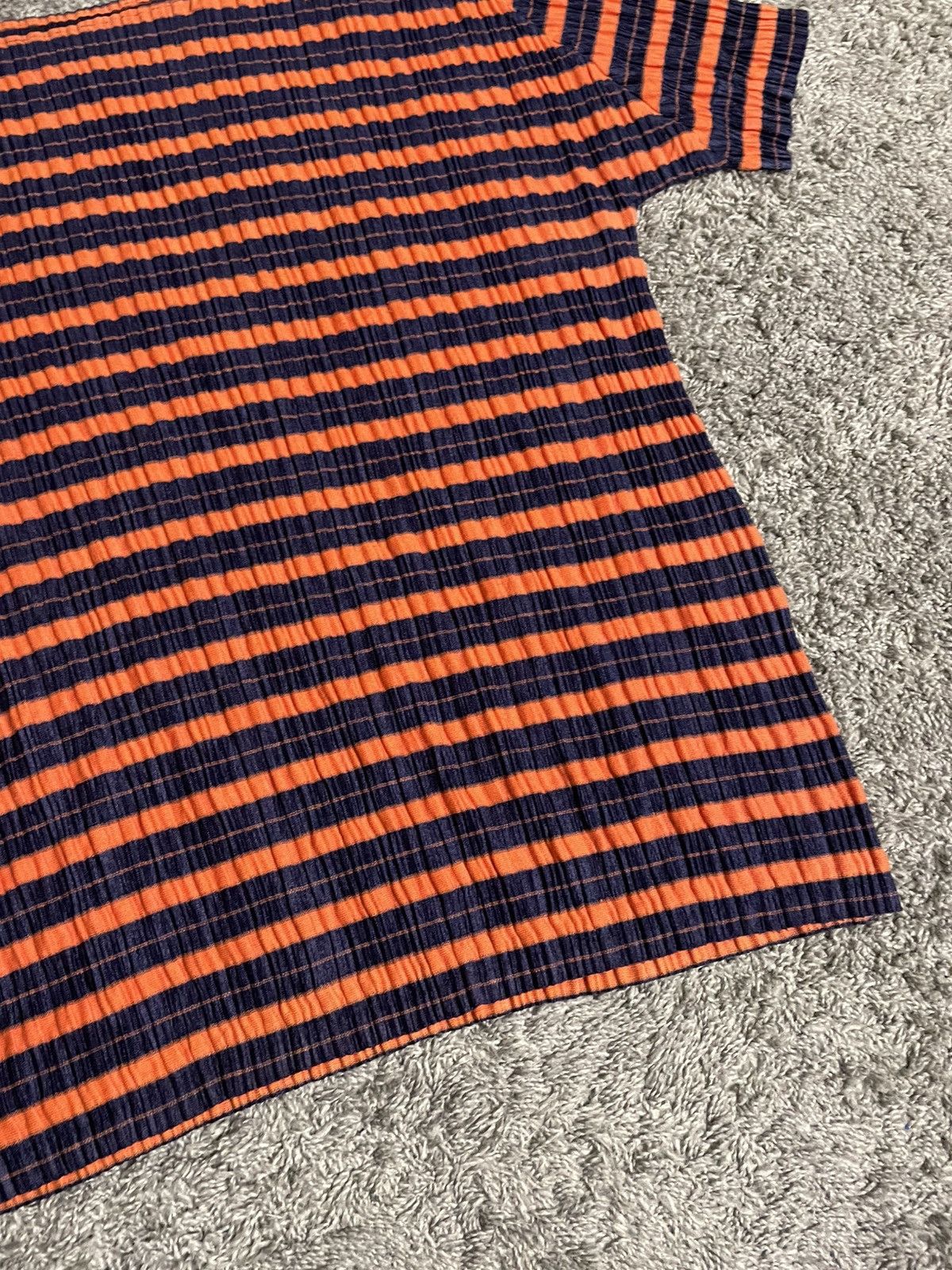 Pleats Please Issey Miyake Pleats Please Issey Miyake Stripe Shirt Size M / US 6-8 / IT 42-44 - 6 Thumbnail
