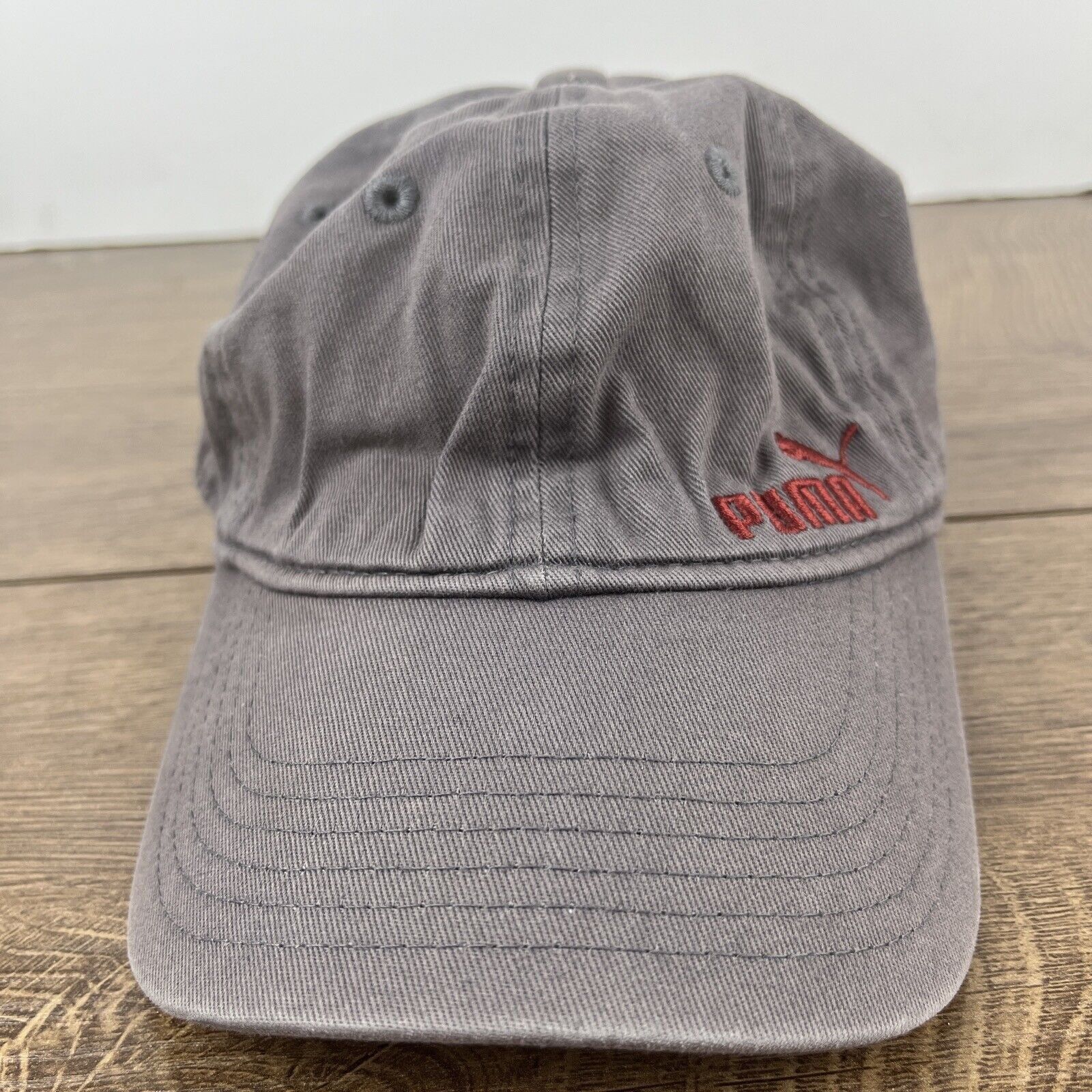 Puma PUMA Gray Hat Puma Gray Hat Adjustable Adult Size Hat Cap Size ONE SIZE - 1 Thumbnail