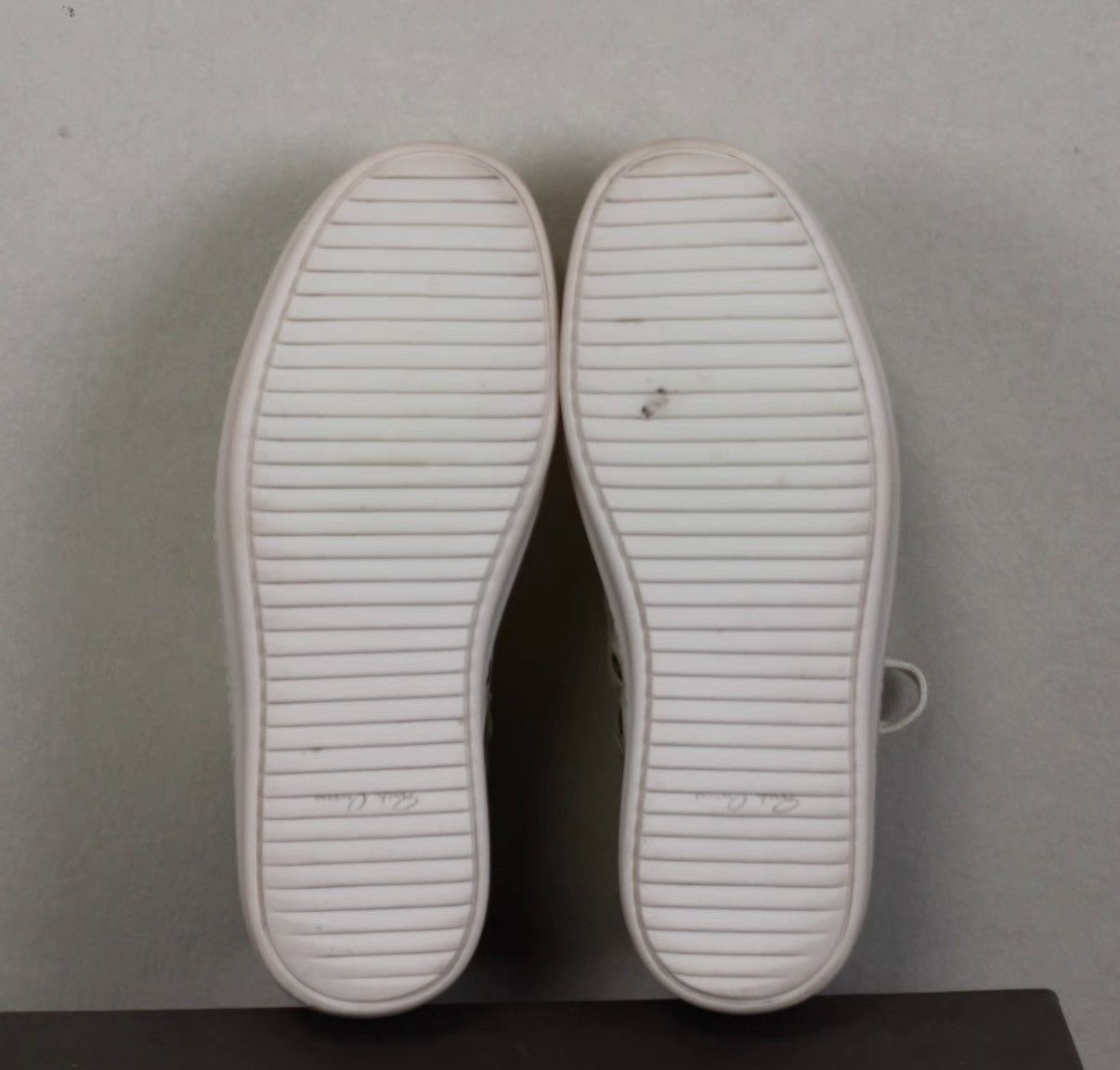 Rick Owens Rick Owens Leather "Milk" Bubble Converse-Inspired Sneakers Size US 7 / EU 40 - 8 Thumbnail