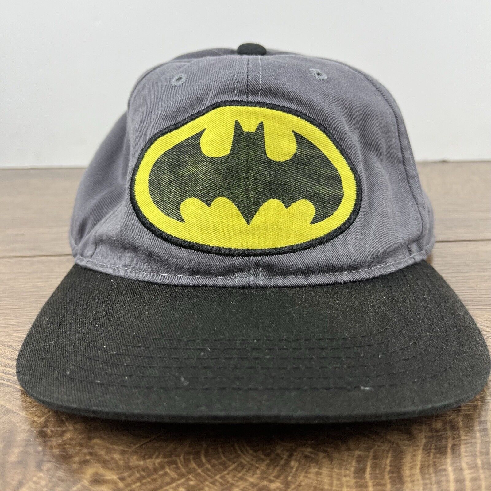 Other Batman Snapback Hat Gray Cap Adjustable Batman Hat Gray Adul Size ONE SIZE - 4 Thumbnail