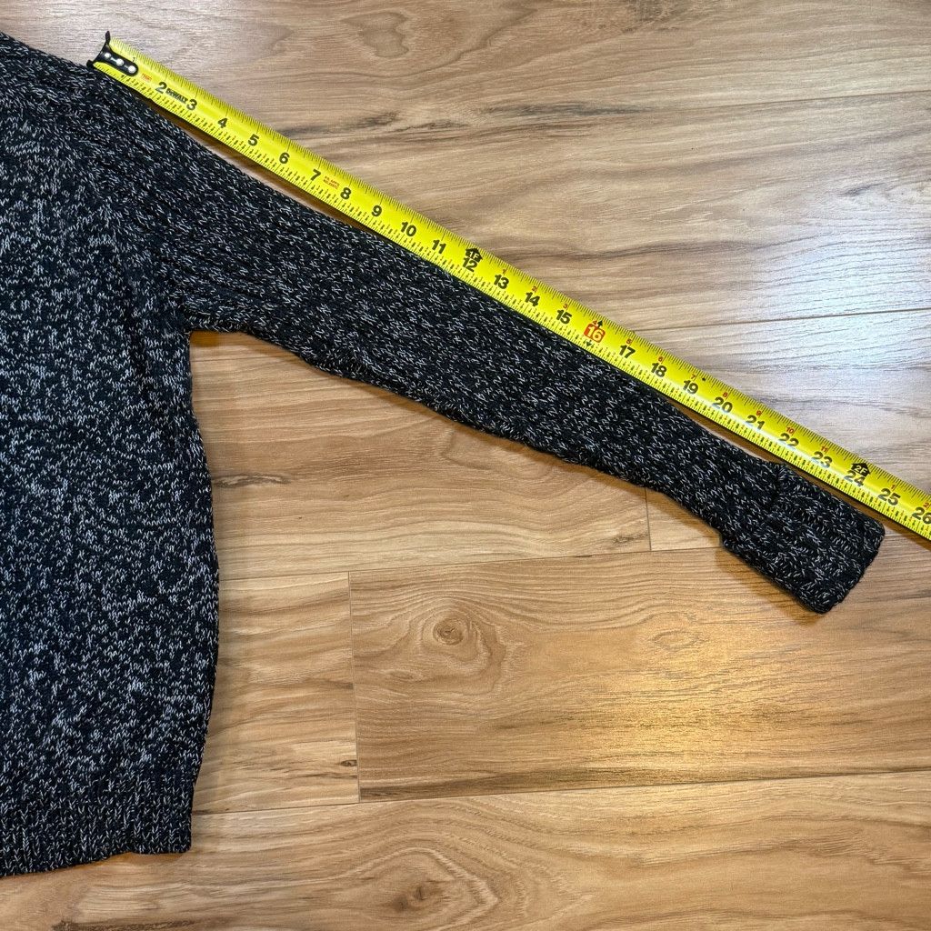 Mossimo Mossimo XL Marled Black White Turtleneck Sweater Cotton Warm Size US XL / EU 56 / 4 - 7 Thumbnail