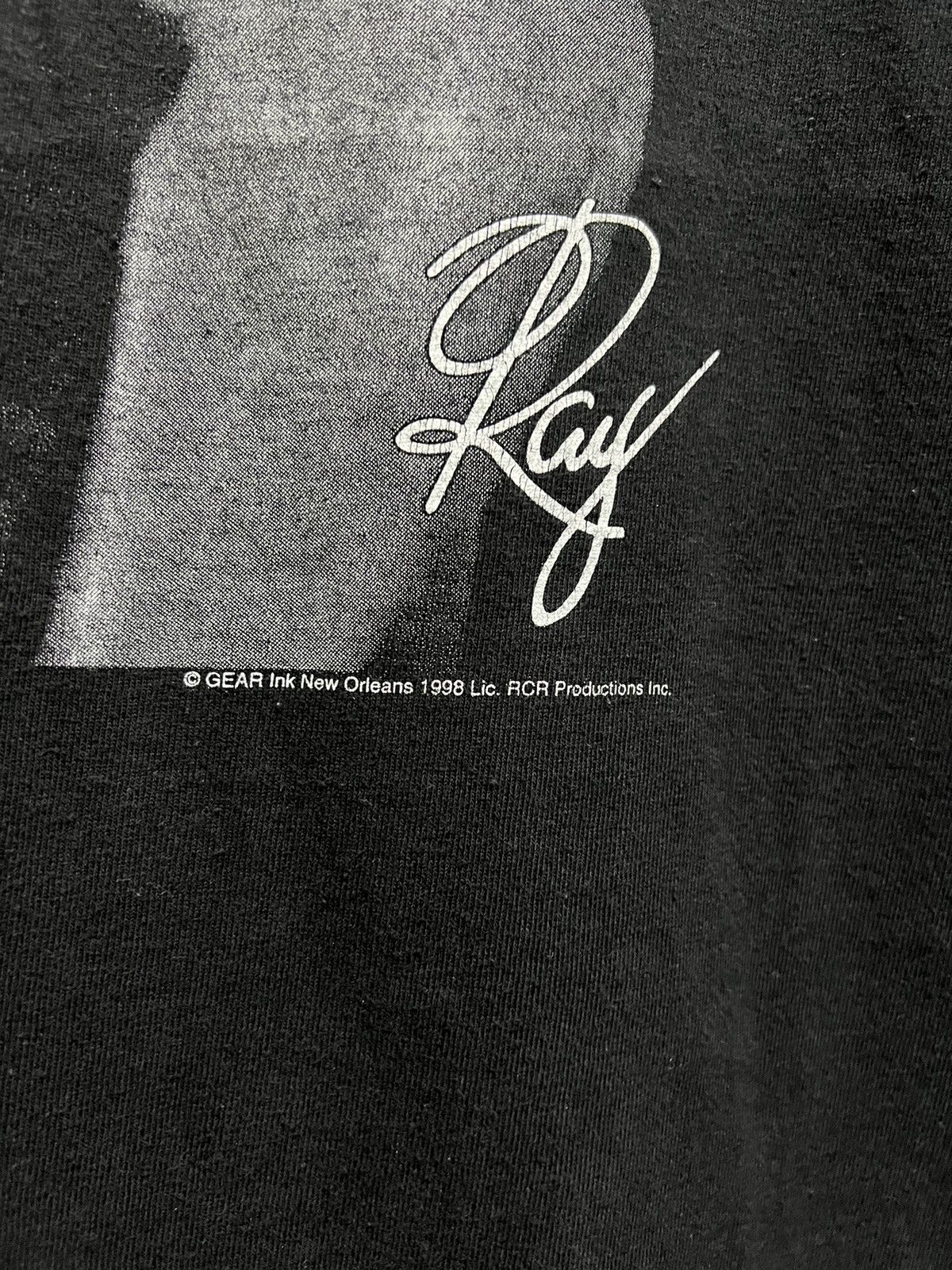 Band Tees × Vintage Vintage 90’s Ray Charles Blues Jazz Tee Size US L / EU 52-54 / 3 - 3 Thumbnail