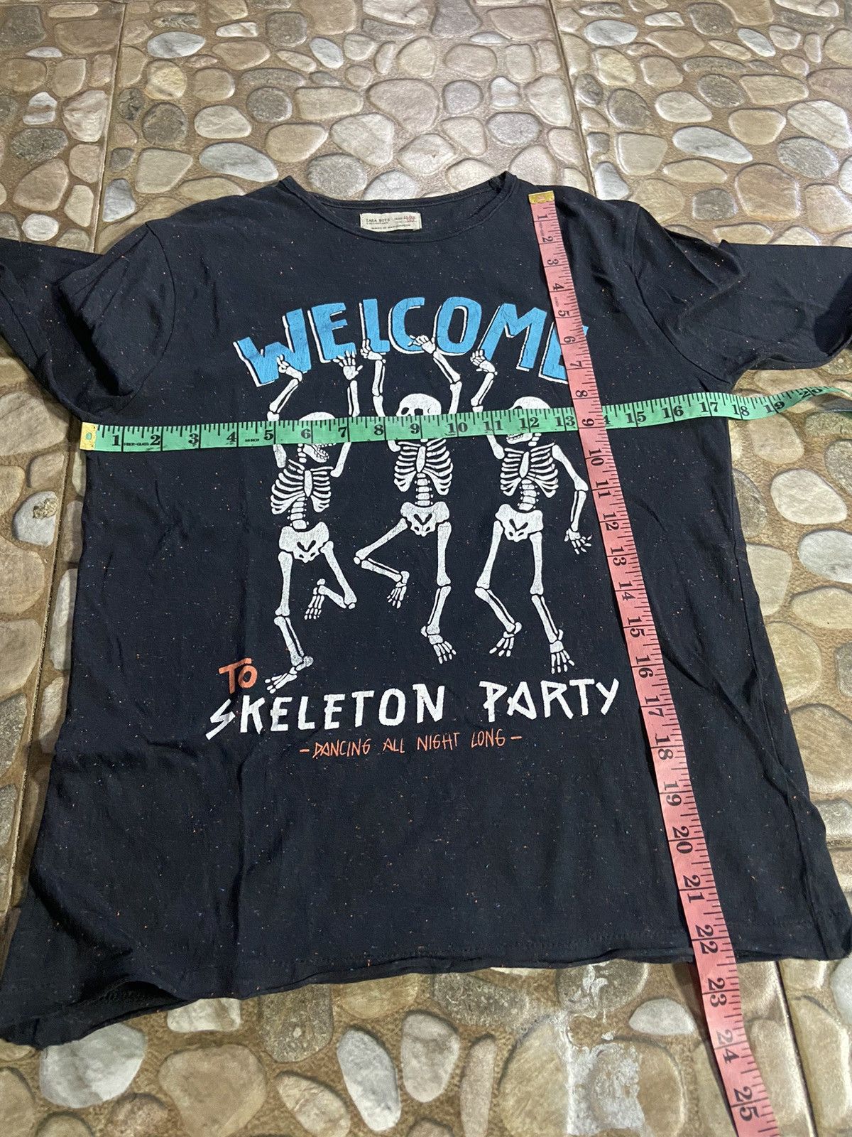 Hysteric Glamour × Japanese Brand VTG y2k Zara boys long sleeve t-shirt skull skeleton party Size US XXS / EU 40 - 8 Thumbnail