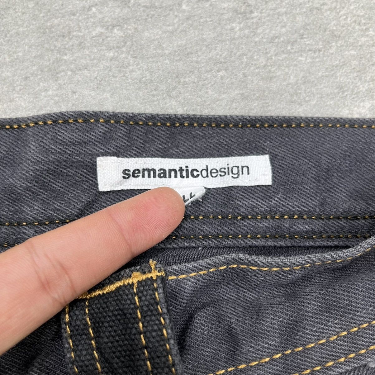 Japanese Brand Semantic Design Spiral Cut Jeans Size US 32 / EU 48 - 9 Thumbnail