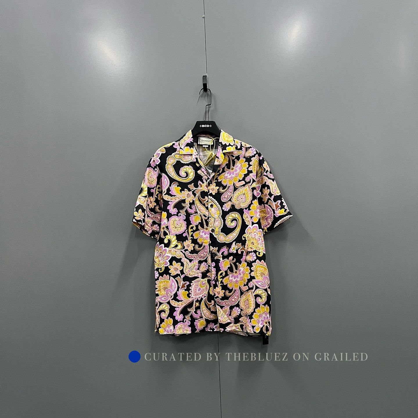 Gucci Vibrant Multi Color Paisley Print Shirt Size US S / EU 44-46 / 1 - 1 Thumbnail