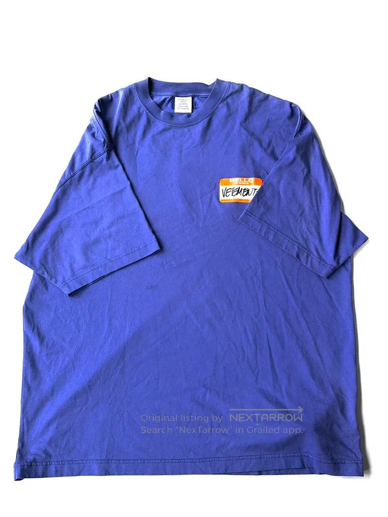 Vetements Vetements Signature Logo T-shirt Size US S / EU 44-46 / 1 - 1 Thumbnail