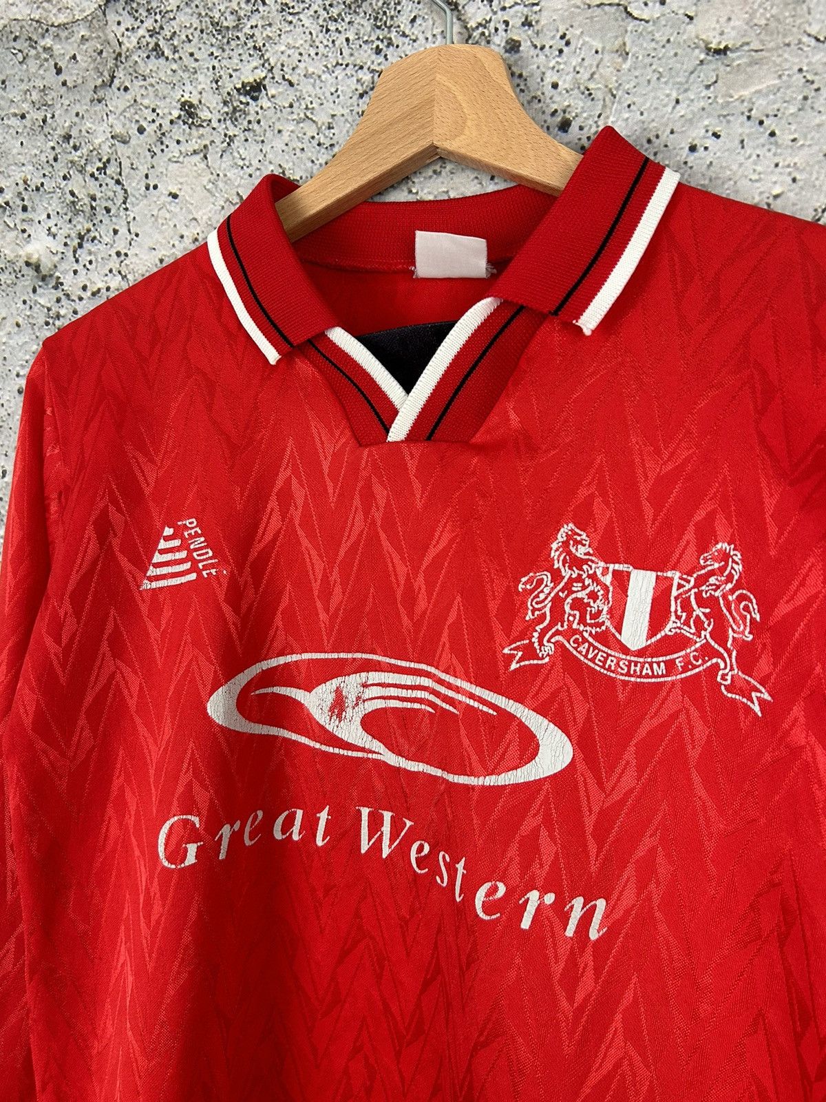 Vintage Vintage Caversham FC Rare Retro Soccer Jersey Football 90s Size US XS / EU 42 / 0 - 3 Thumbnail