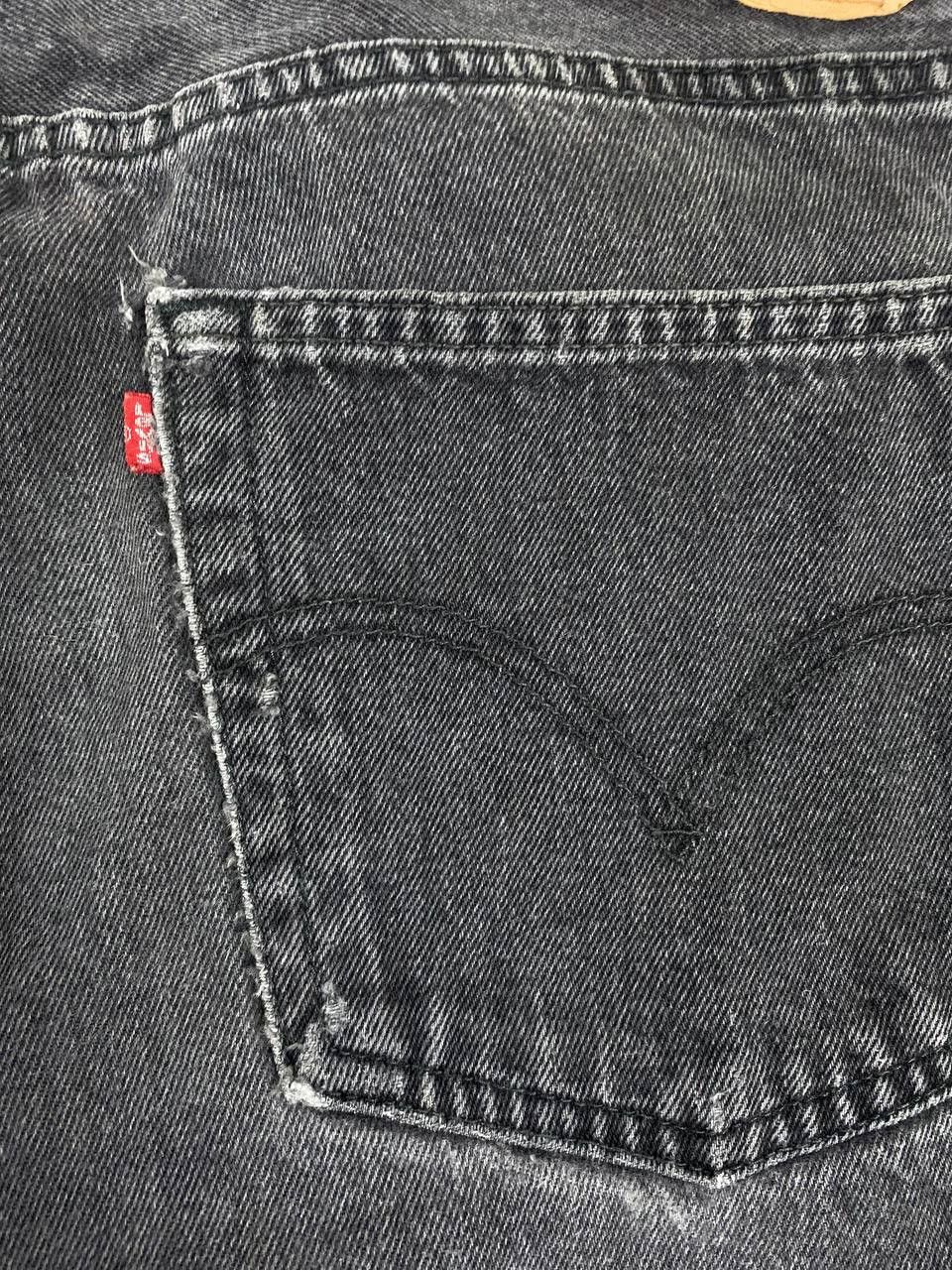 Levi's vintage levis 505 regular fit distressed denim nice design Size US 38 / EU 54 - 4 Thumbnail