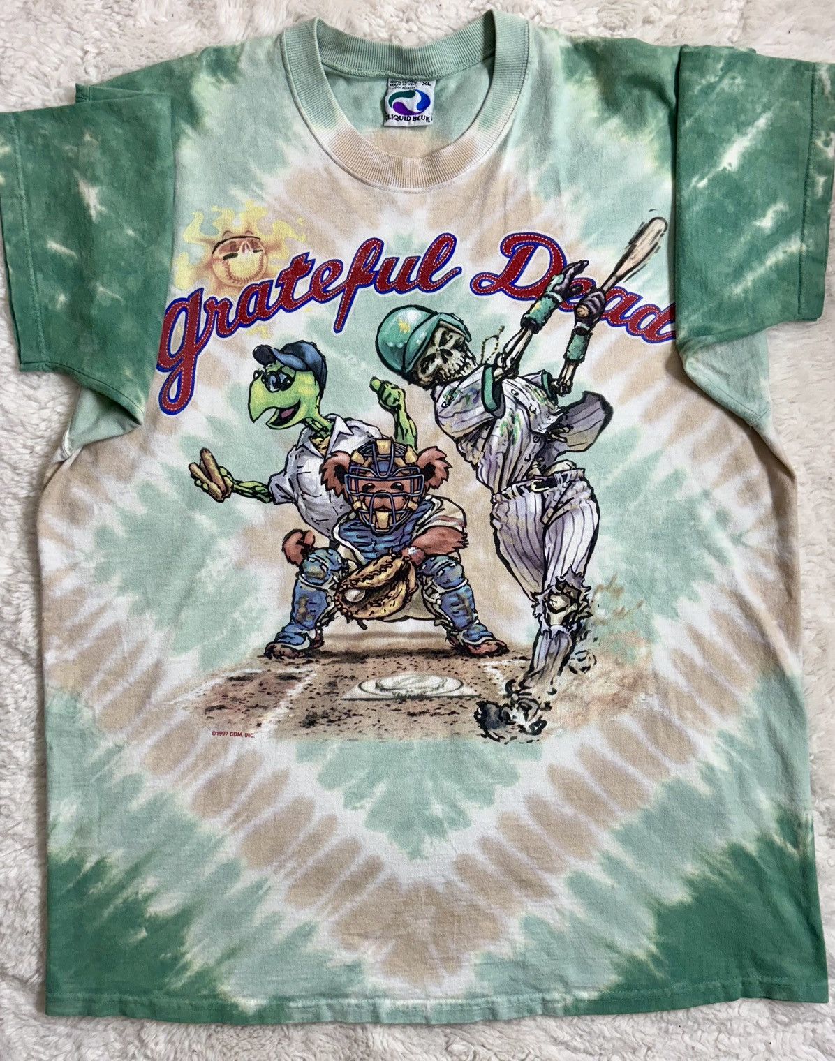 Grateful Dead Vintage 1997 grateful dead steal your base t shirt Size US XL / EU 56 / 4 - 2 Thumbnail