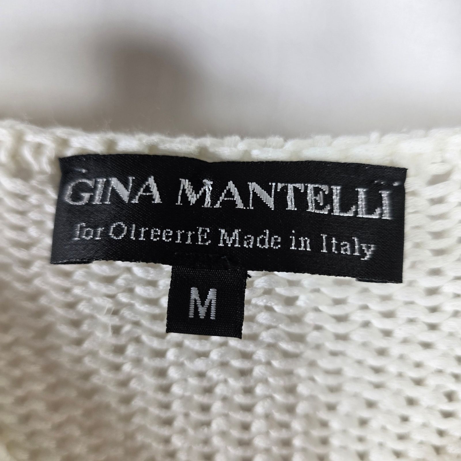 Other Gina Mantelli For OtreerrE Made in Italy White Sweater Small Size S / US 4 / IT 40 - 2 Thumbnail
