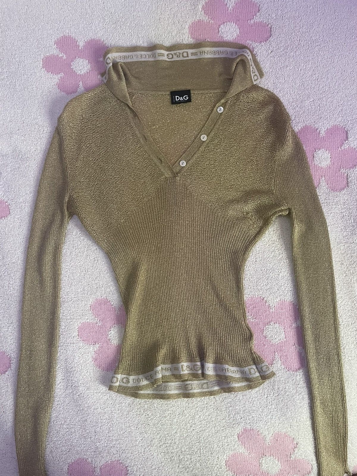 Dolce & Gabbana Vintage Dolce & Gabbana Halter Long sleeve Size S / US 4 / IT 40 - 12 Thumbnail