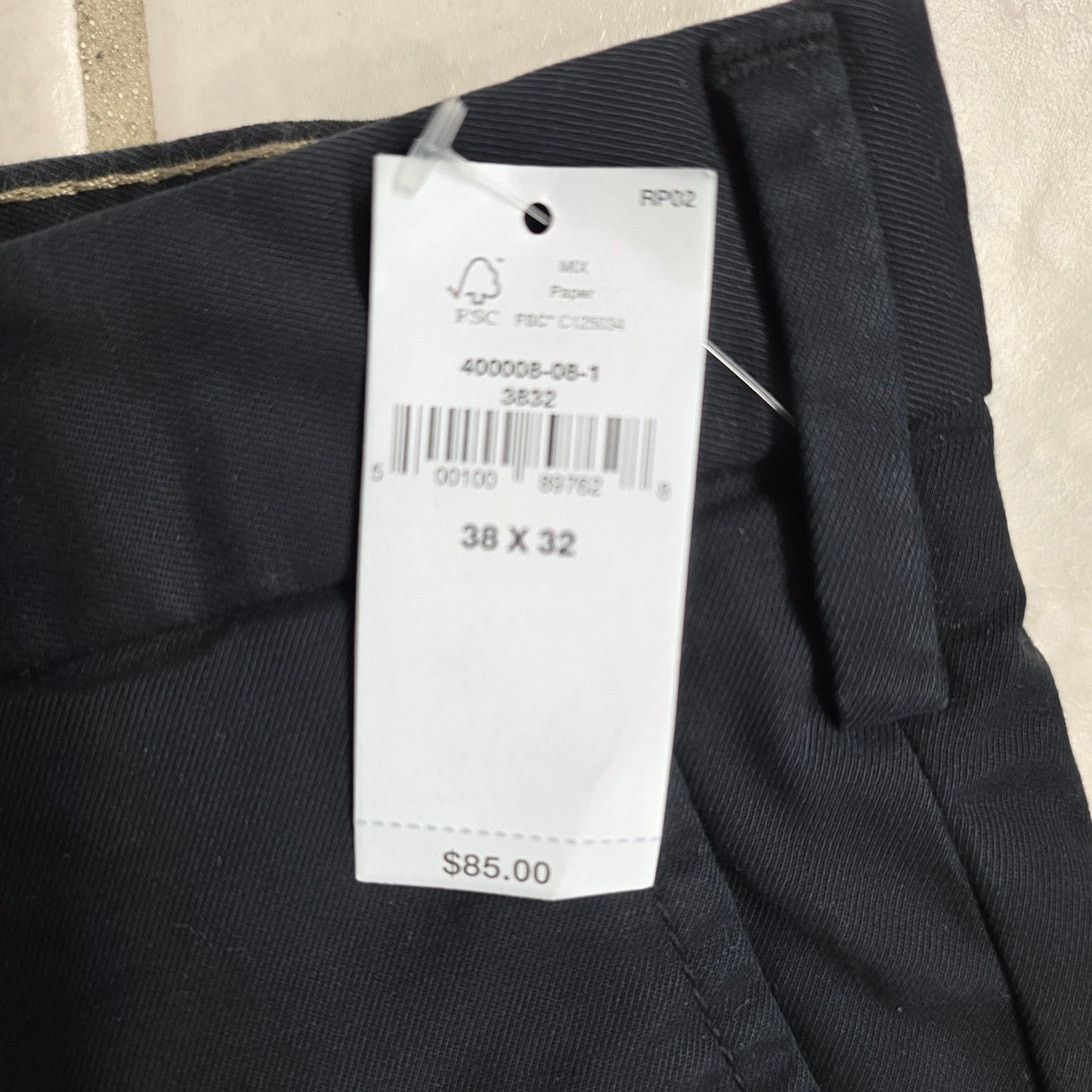 Banana Republic Banana Repub Lived in Chino Slim Fit 38x32 Black Pants - NEW Size US 38 / EU 54 - 5 Thumbnail