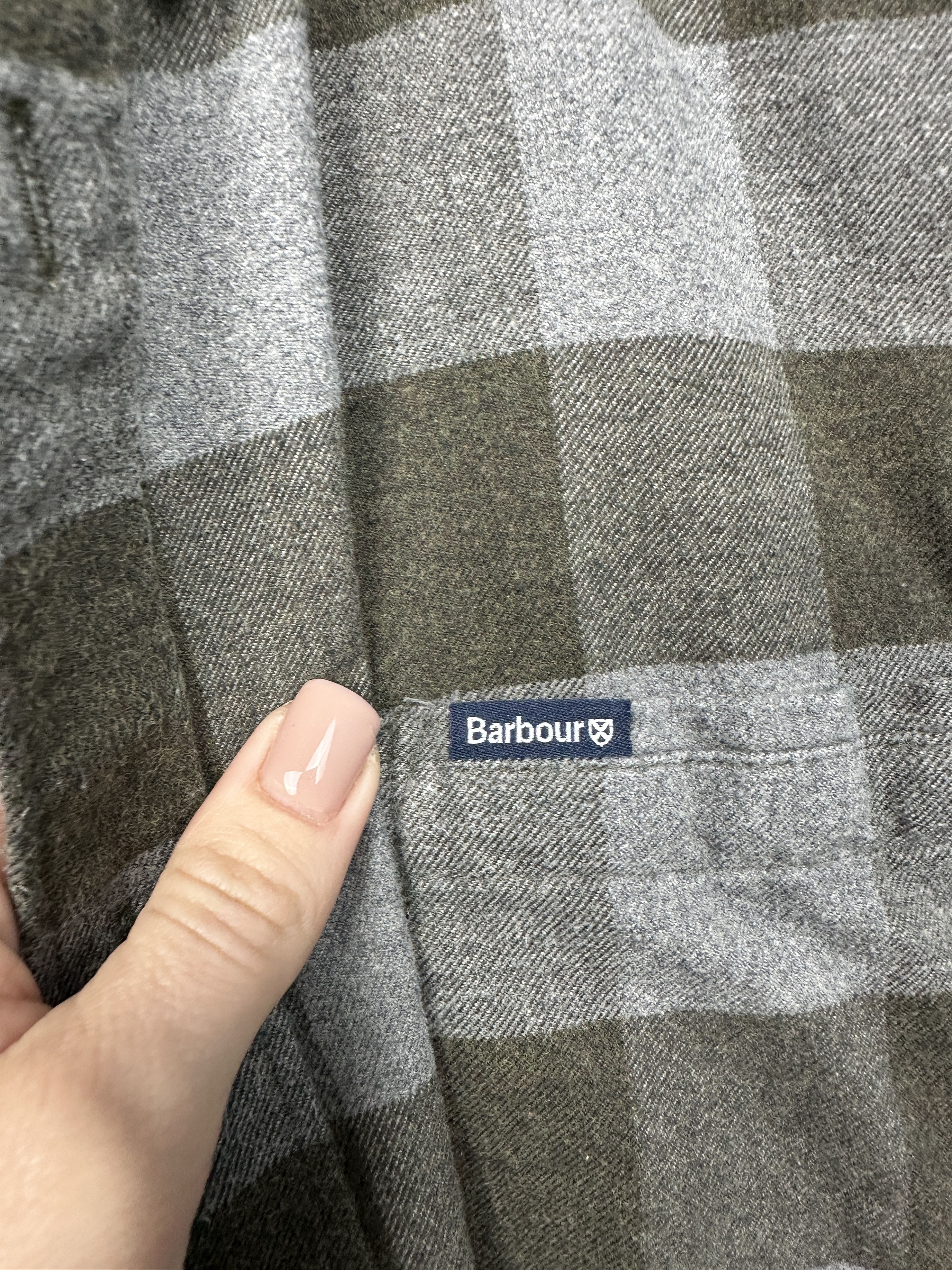 Barbour Barbour Mens Flannel Plaid Shirt Size 3XL Size US XXL / EU 58 / 5 - 3 Thumbnail