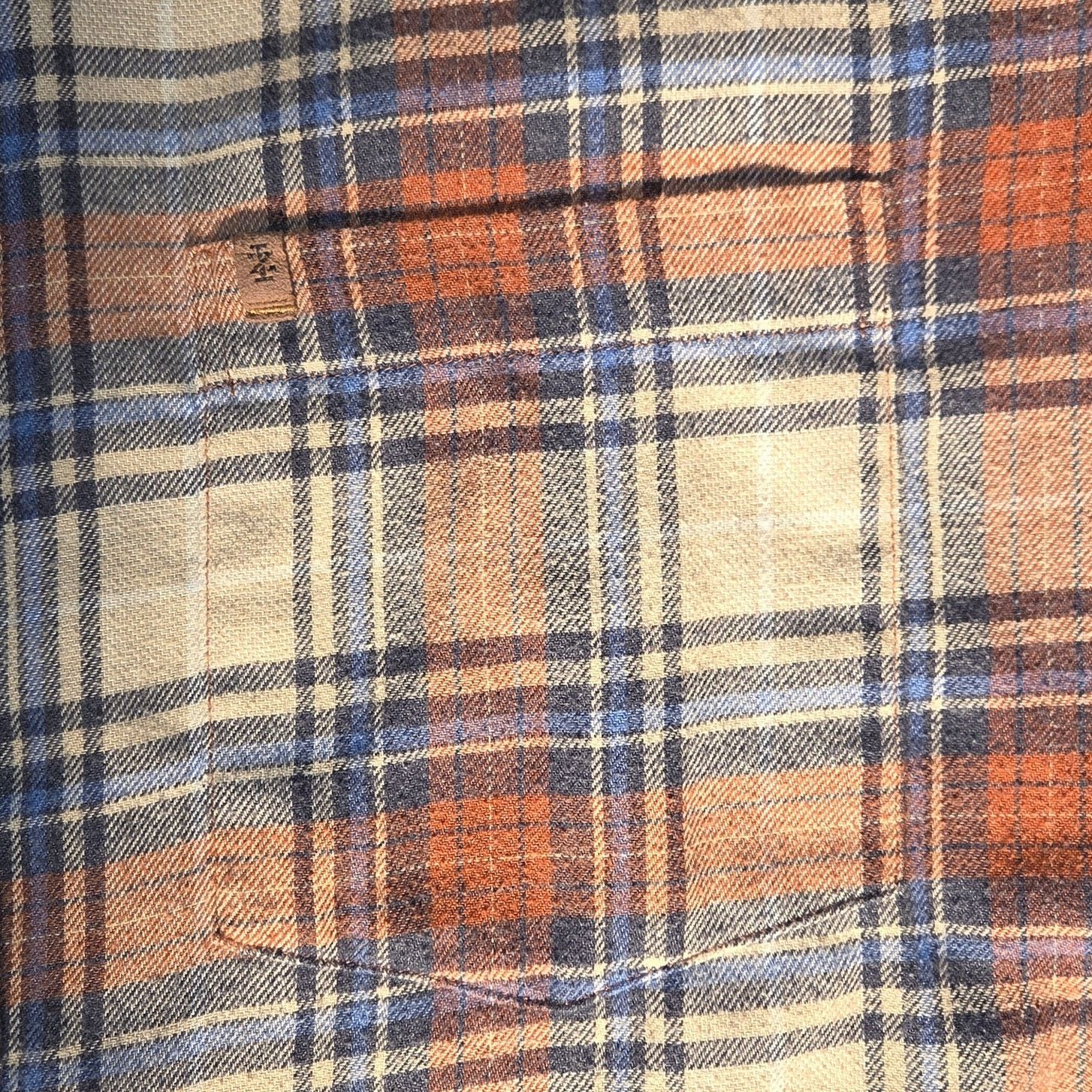 Izod Izod 2XLT Brown Plaid Long Sleeve Button-Up Shirt Size US XXL / EU 58 / 5 - 6 Thumbnail