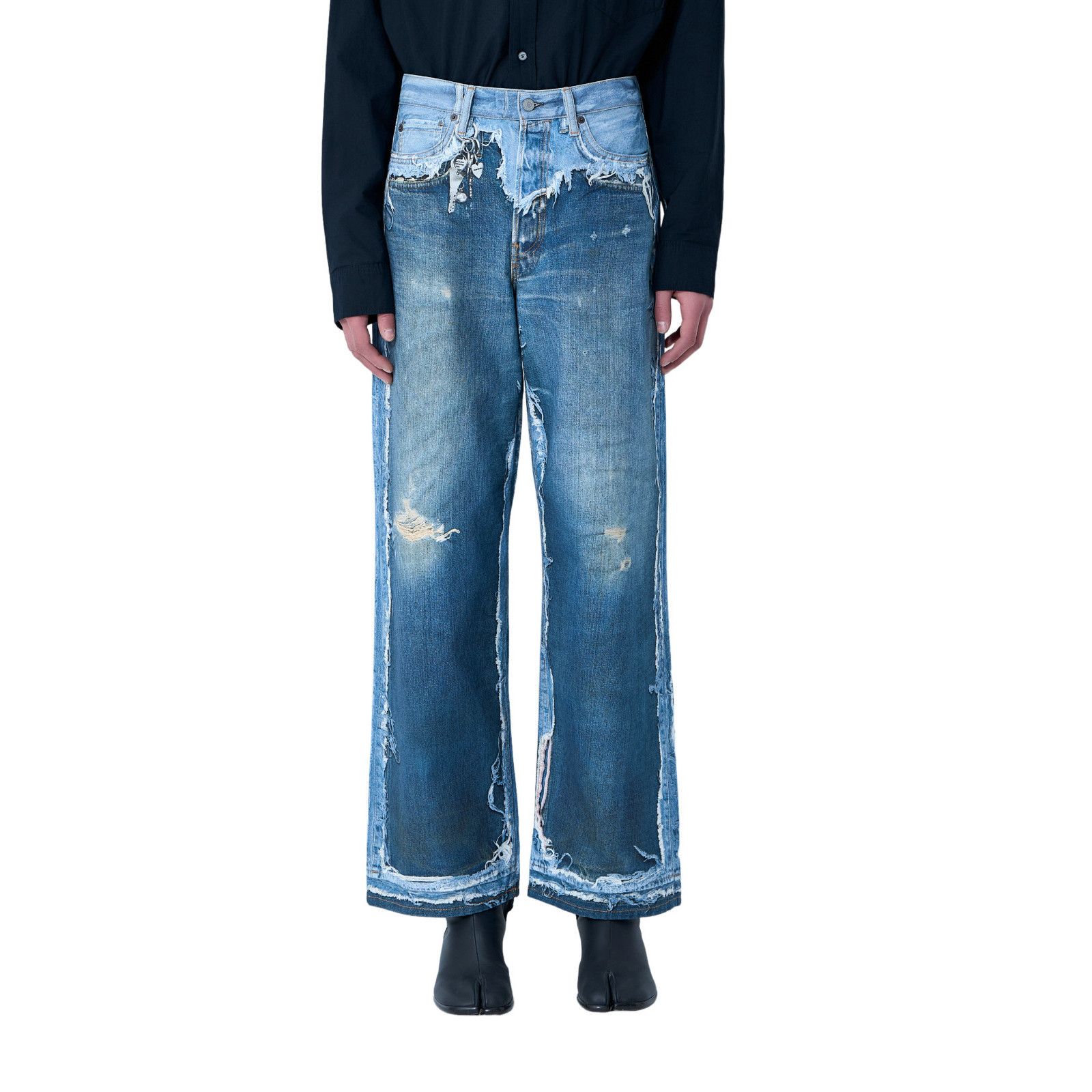 Acne Studios ACNE STUDIOS Trompe-L'Oeil Jeans New & Authentic (Men's size Size US 34 / EU 50 - 1 Thumbnail