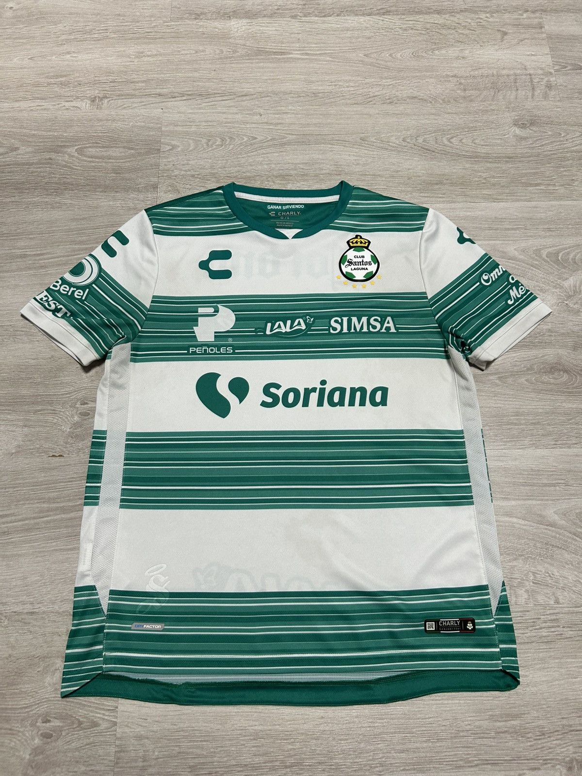 Other Club Santos Laguna 2020-2021 Home Football Shirt Mexico Size US M / EU 48-50 / 2 - 1 Thumbnail