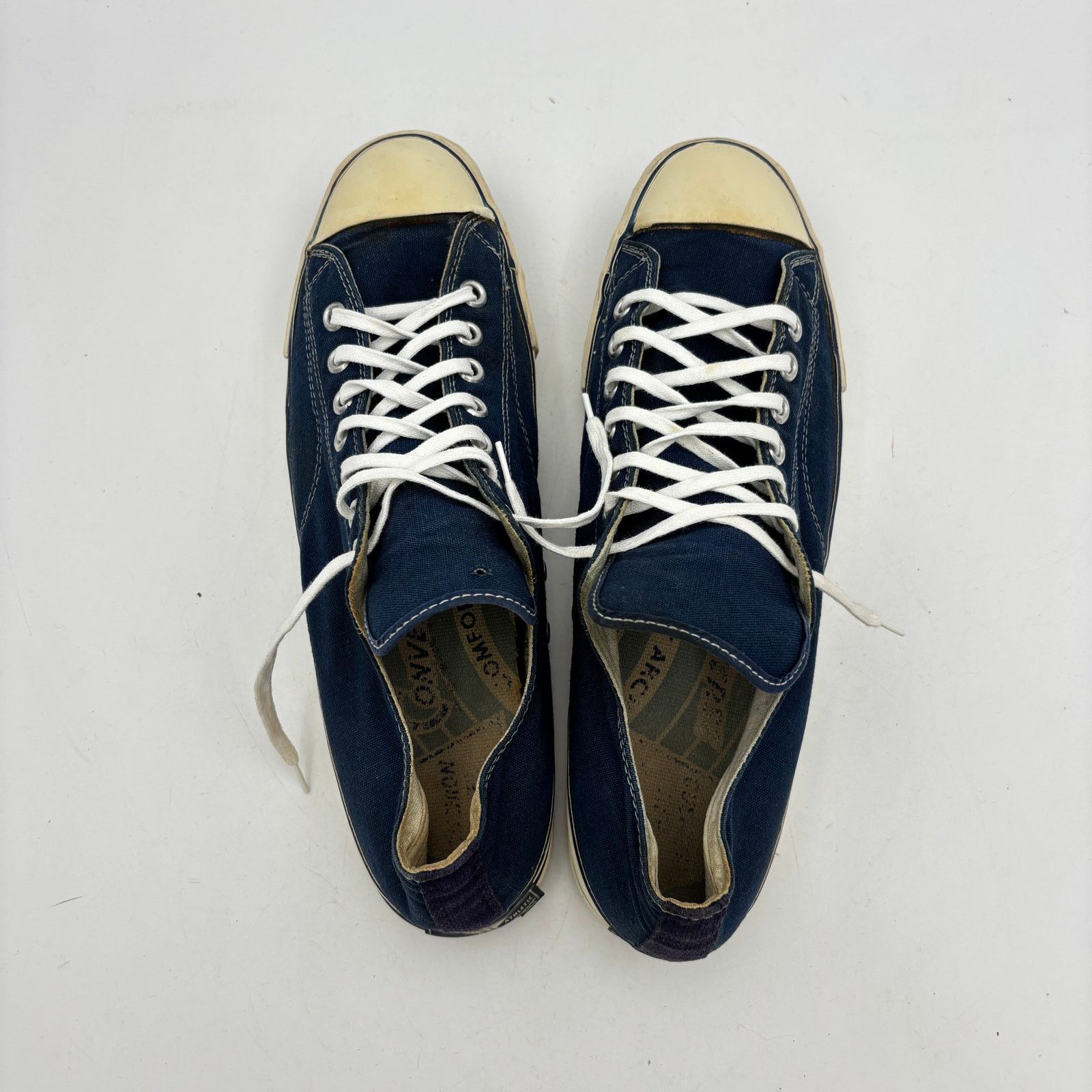 Converse Vintage 50s Converse Chuck Taylor Star Low Blue Shoes 12 Size US 12 / EU 45 - 7 Thumbnail